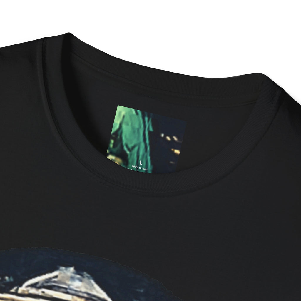 Alien Abduction Graphic T-Shirt — Retro UFO & Planets Space Tee