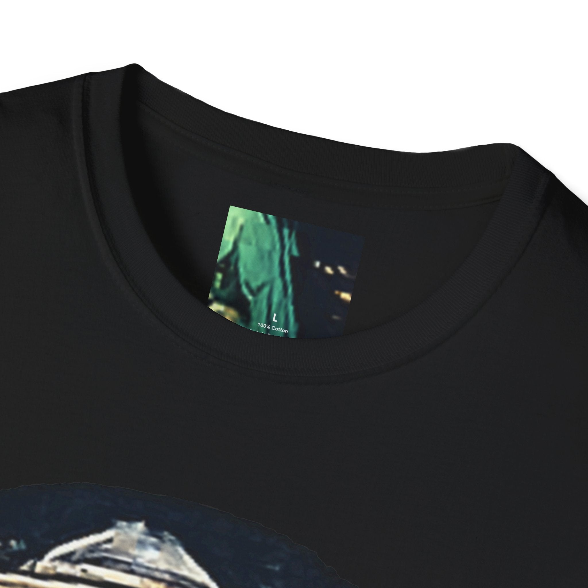Alien Abduction Graphic T-Shirt — Retro UFO & Planets Space Tee