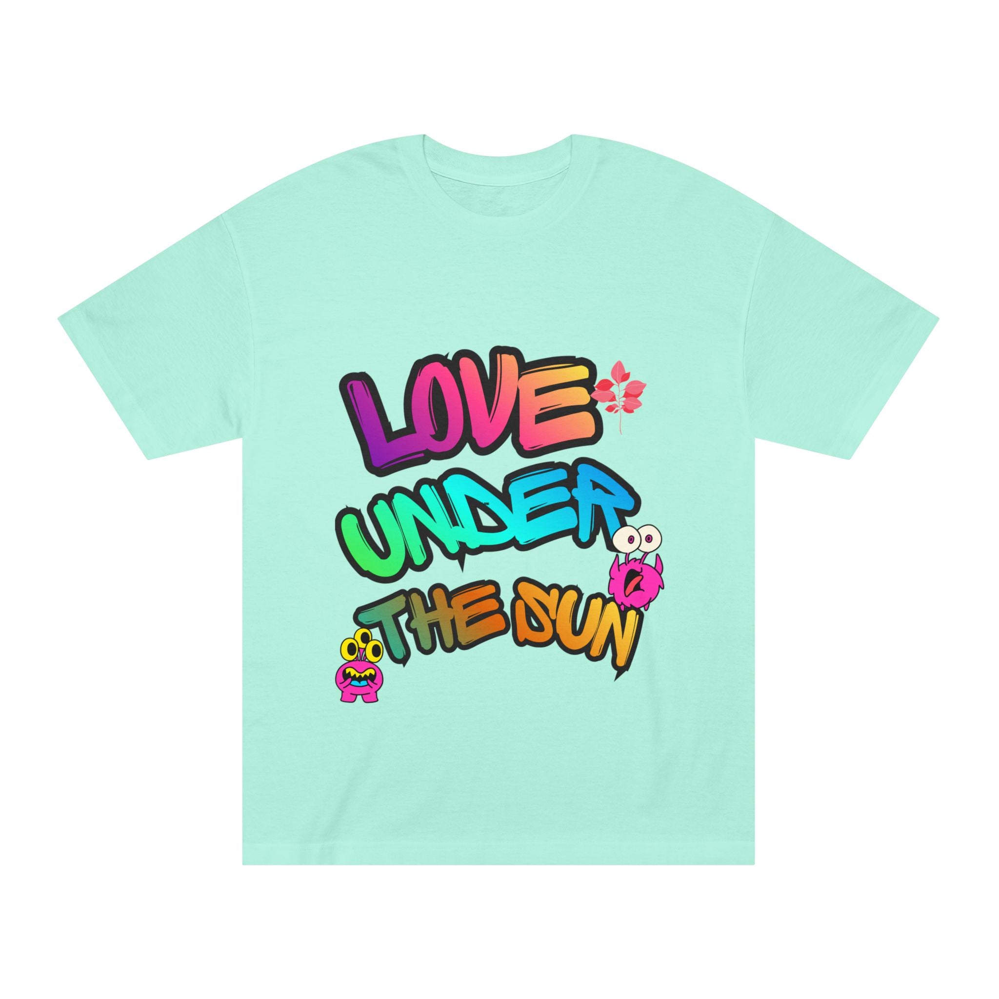 Love Under The Sun Graphic Tee — Colorful Retro Streetwear T-Shirt