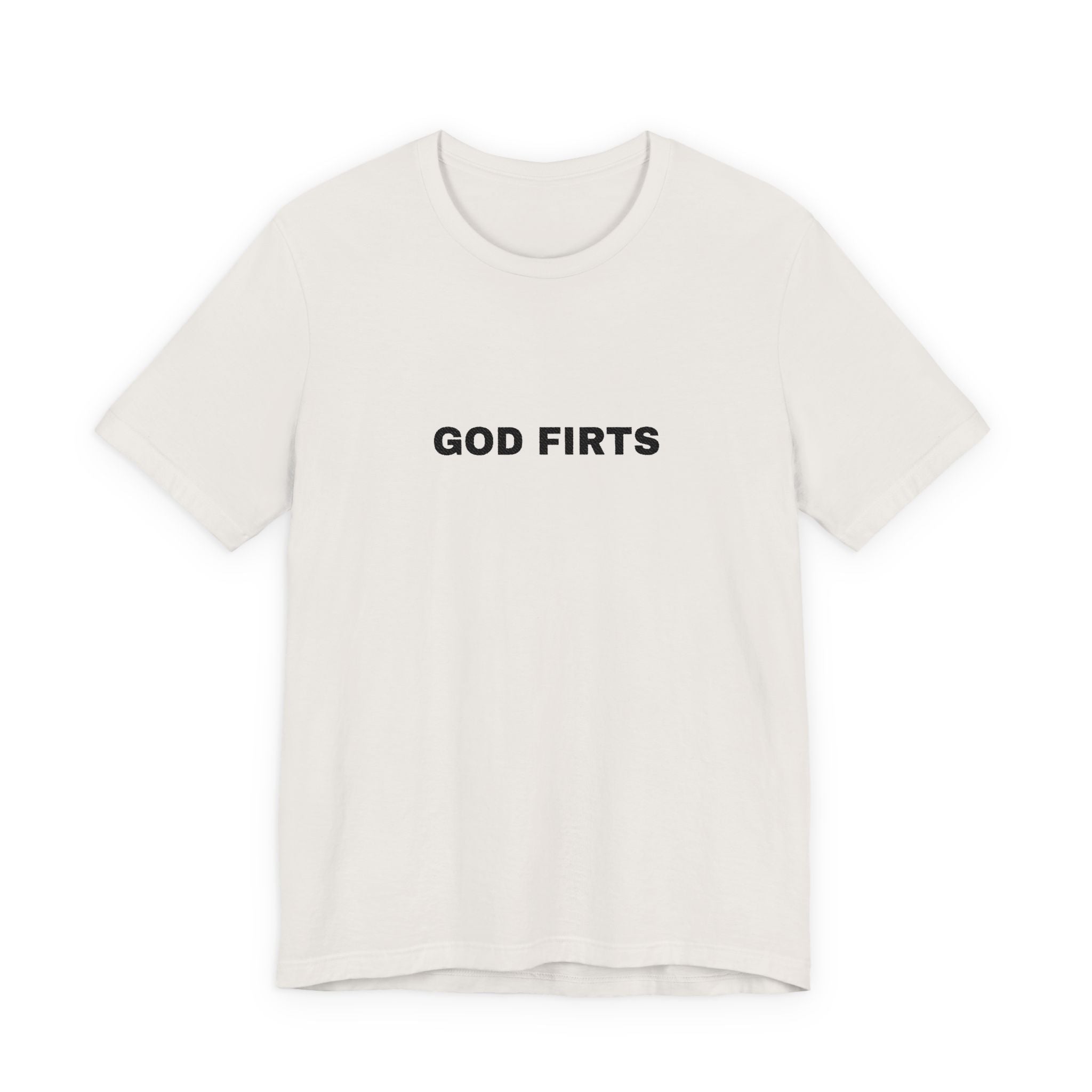 God First T-Shirt — Minimal Christian Faith Tee