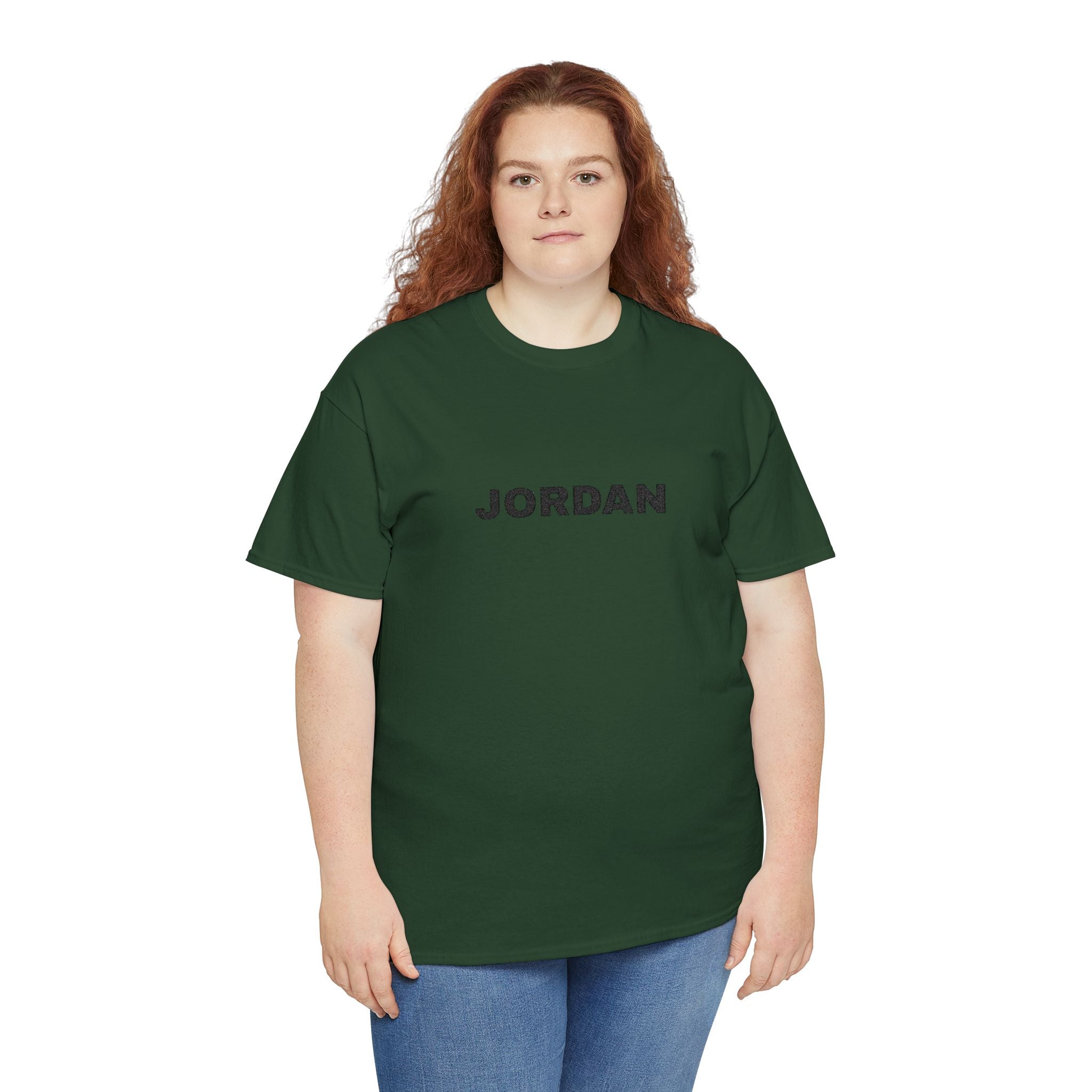 Jordan Minimalist Name Tee — Personalized Monogram Shirt