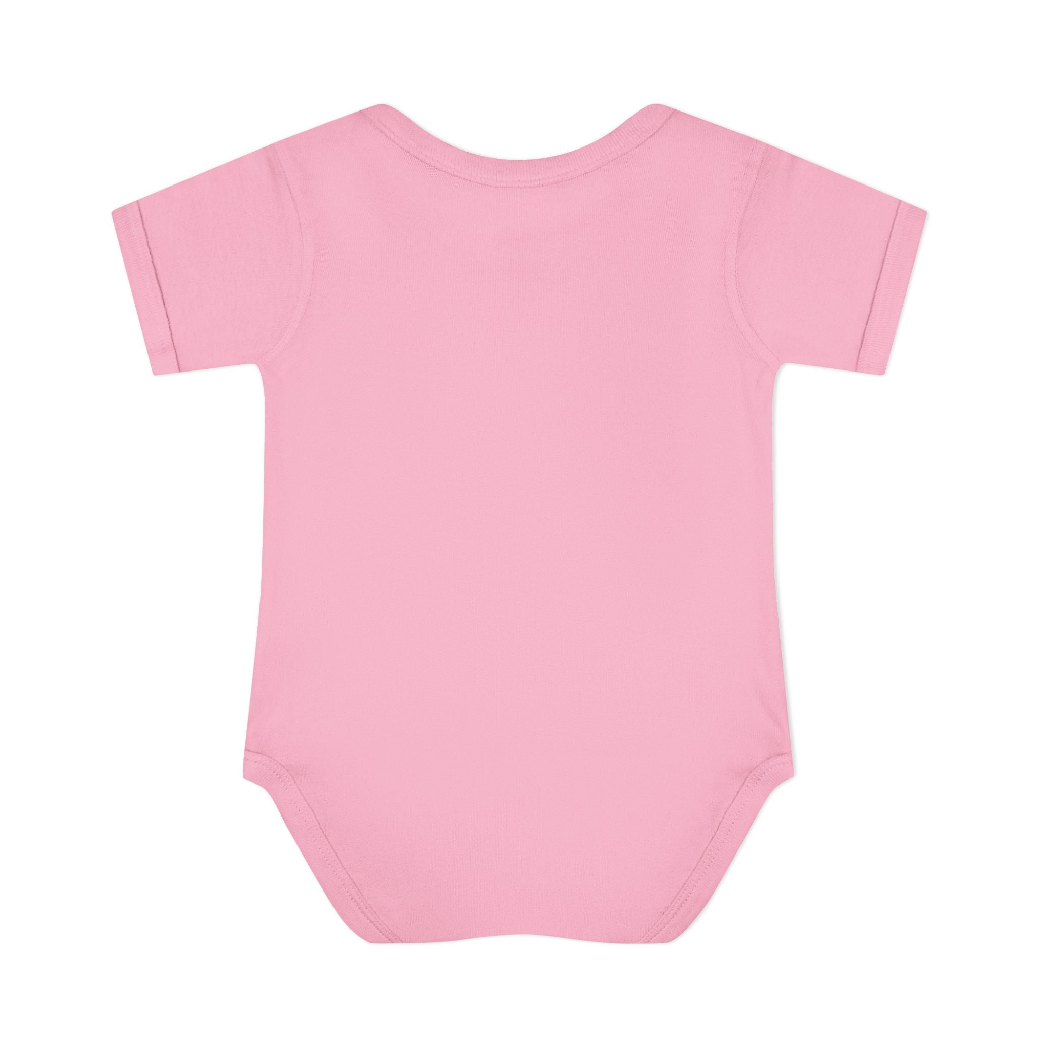 Baby Bodysuit - Cute Teddy Holding 'Love' Heart | Infant Valentine Onesie