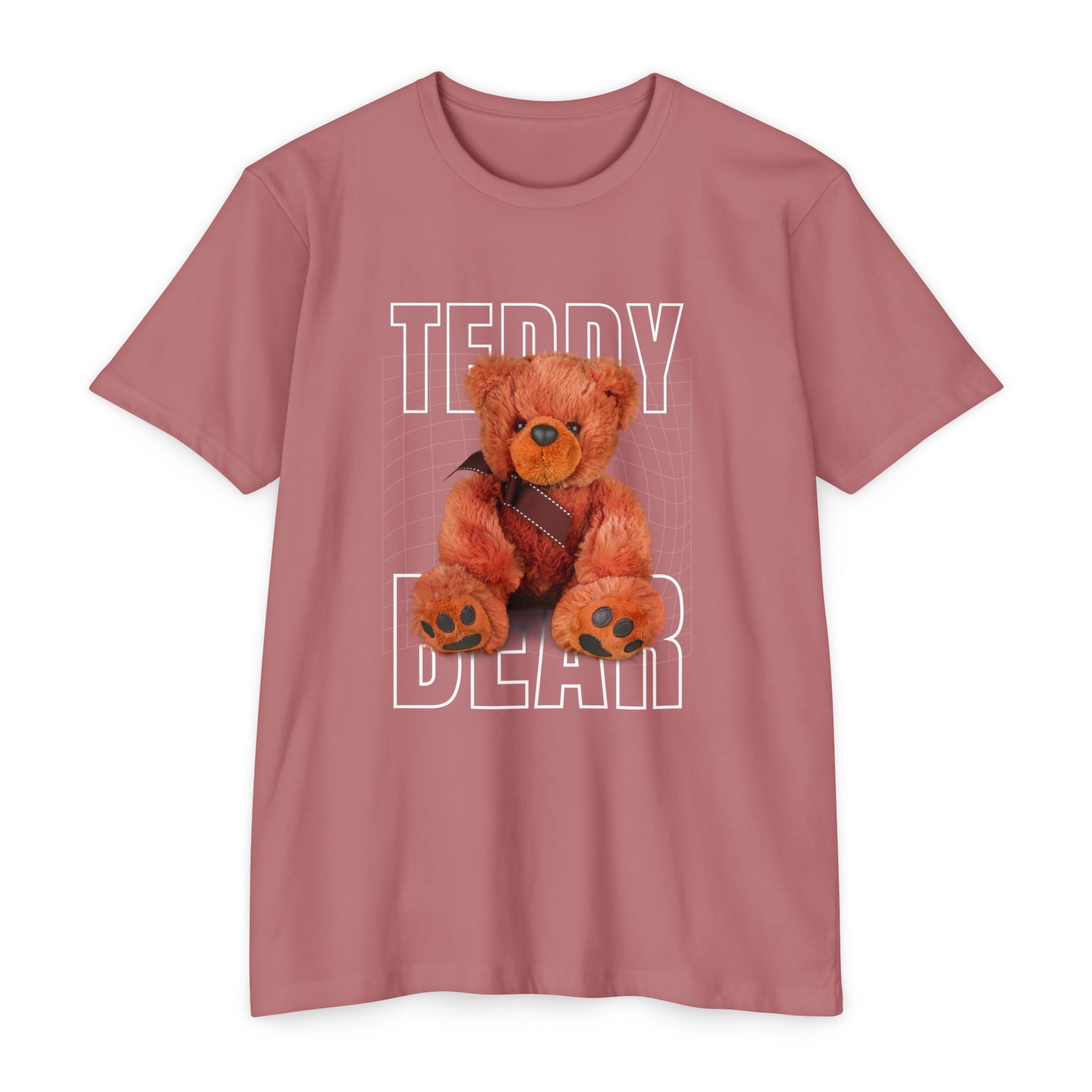 Teddy Bear Graphic T-Shirt — Vintage Plush Teddy Design