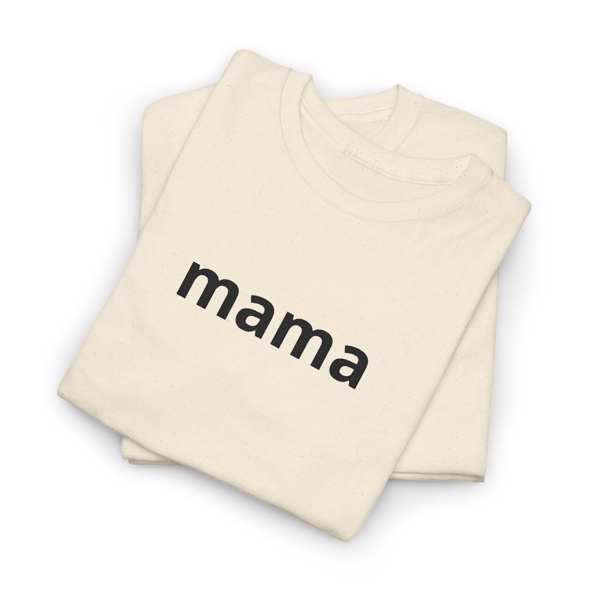 Mama T-Shirt — Simple Floral Script Tee for Moms | Mother’s Day Gift