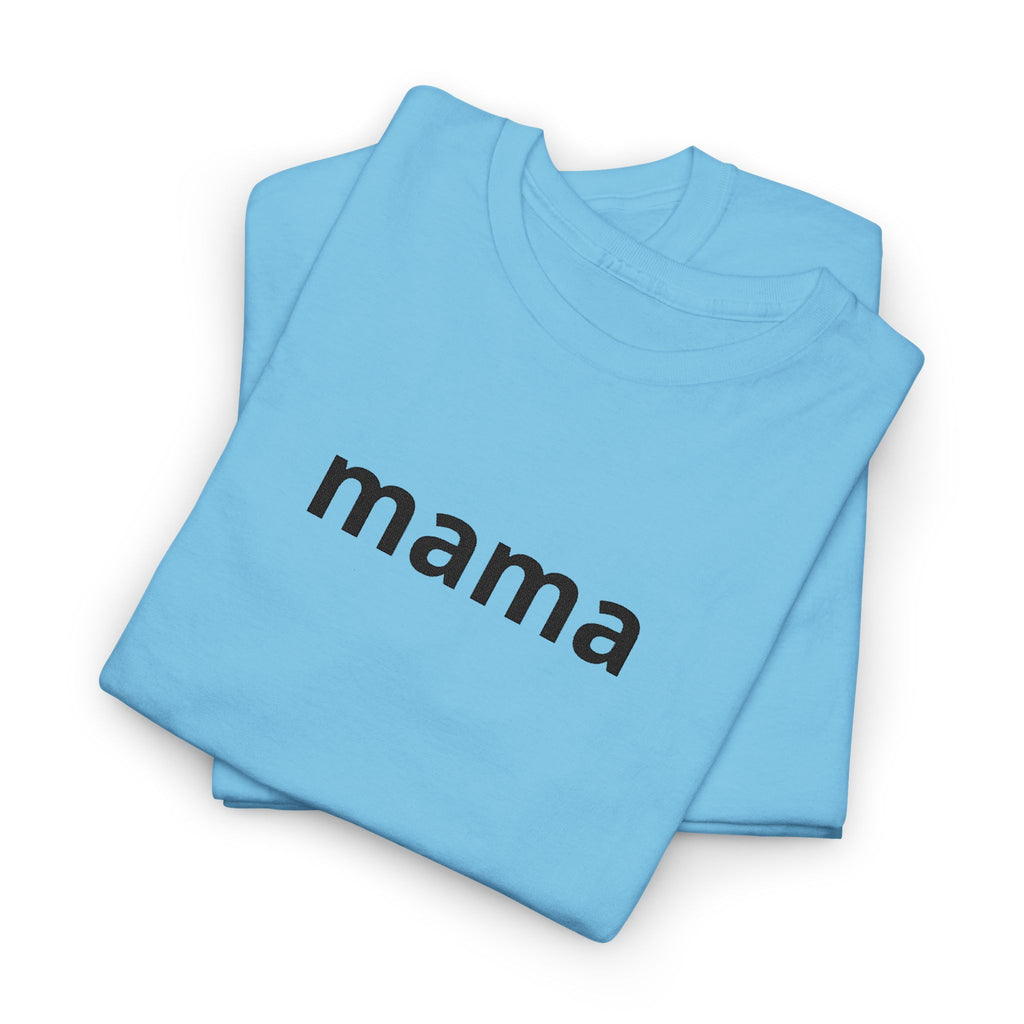 Mama T-Shirt — Simple Floral Script Tee for Moms | Mother’s Day Gift