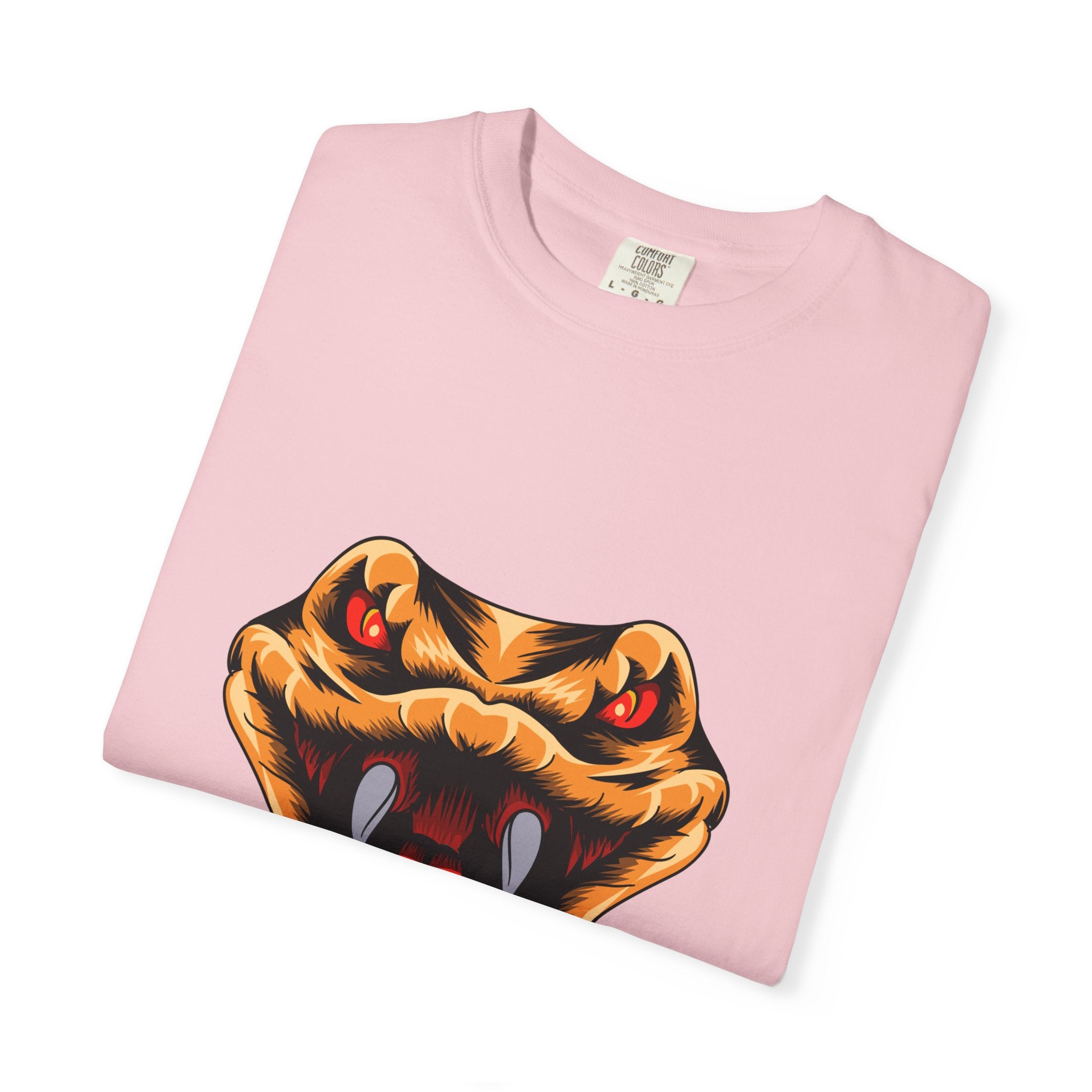 King of Snake T-Shirt — Bold Venom Snake Head Graphic Tee