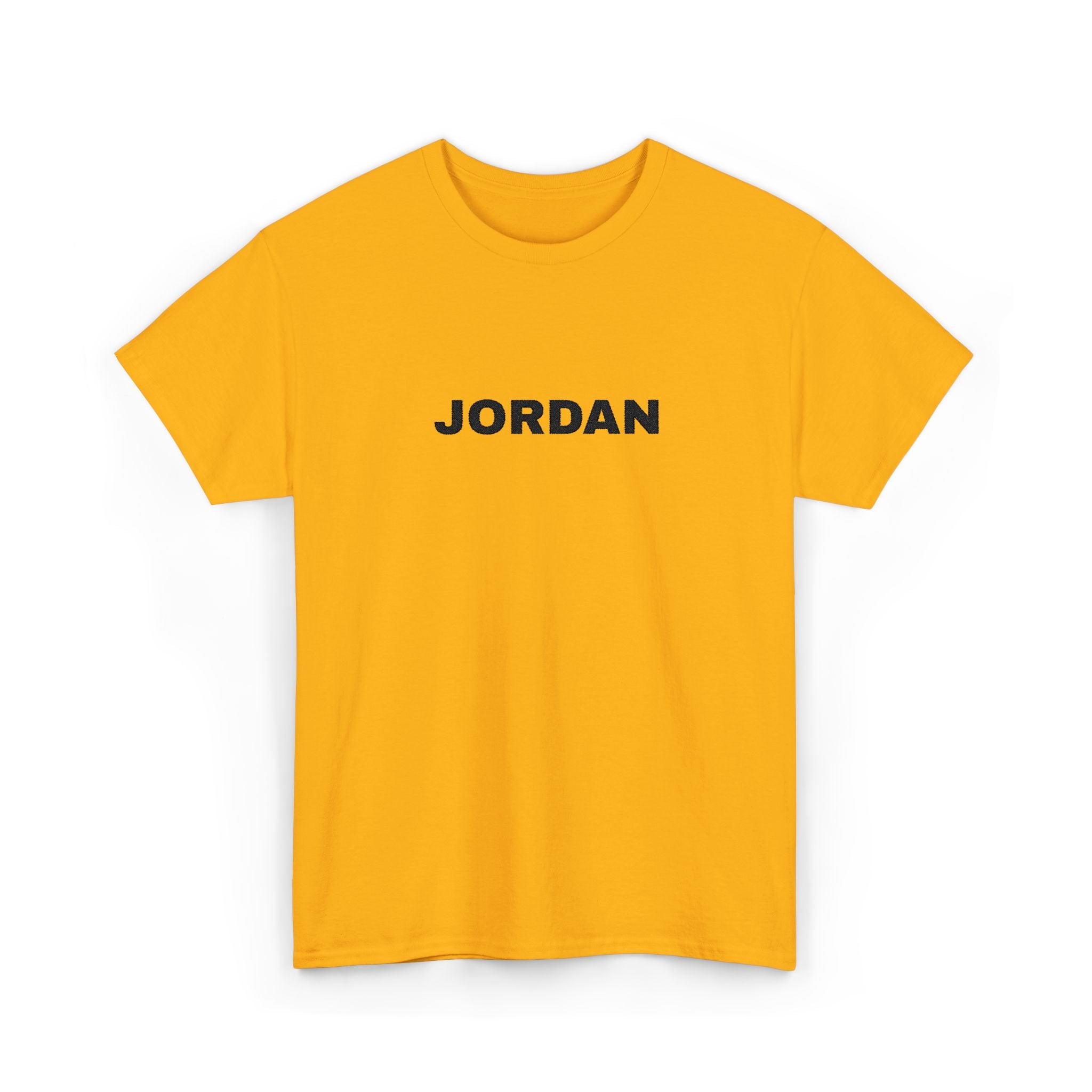 Jordan Minimalist Name Tee — Personalized Monogram Shirt