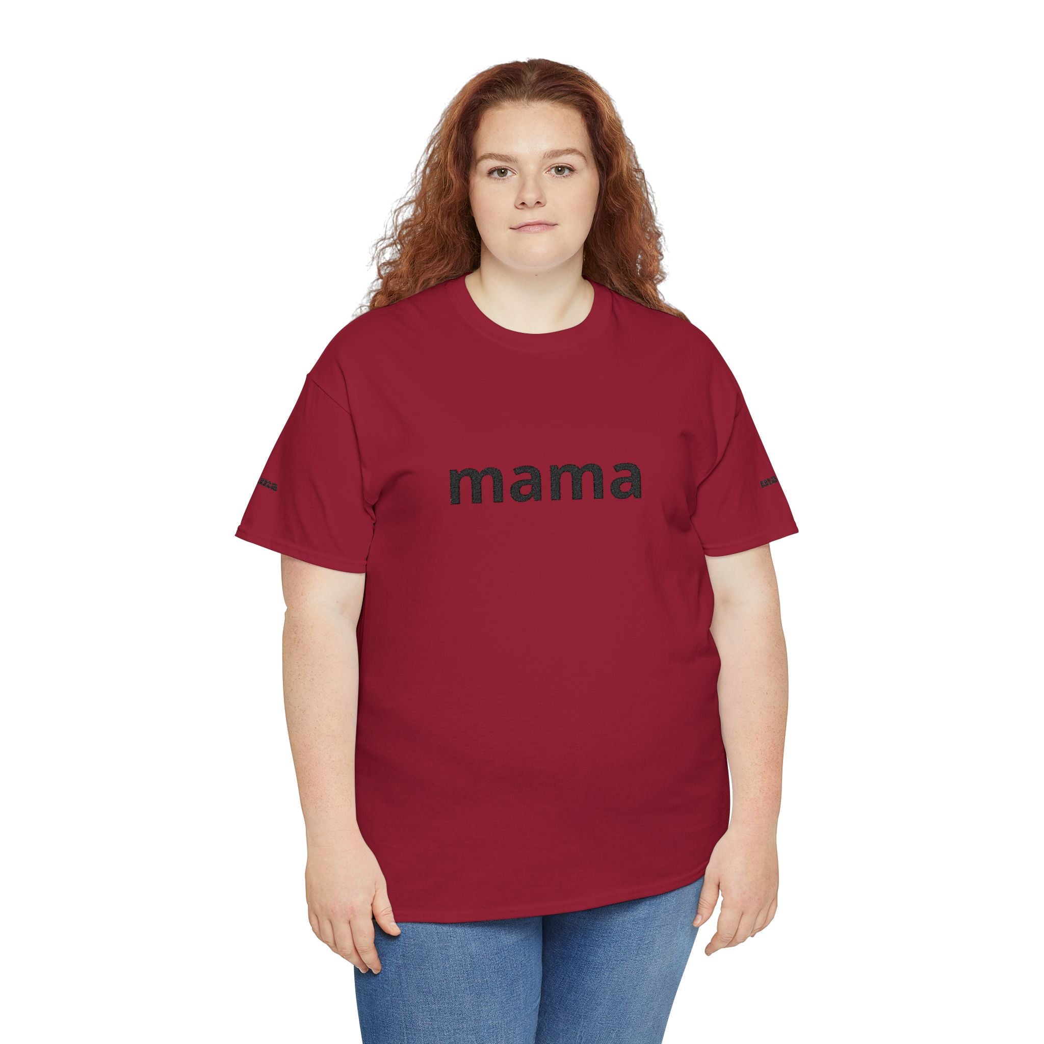 Mama T-Shirt — Simple Floral Script Tee for Moms | Mother’s Day Gift