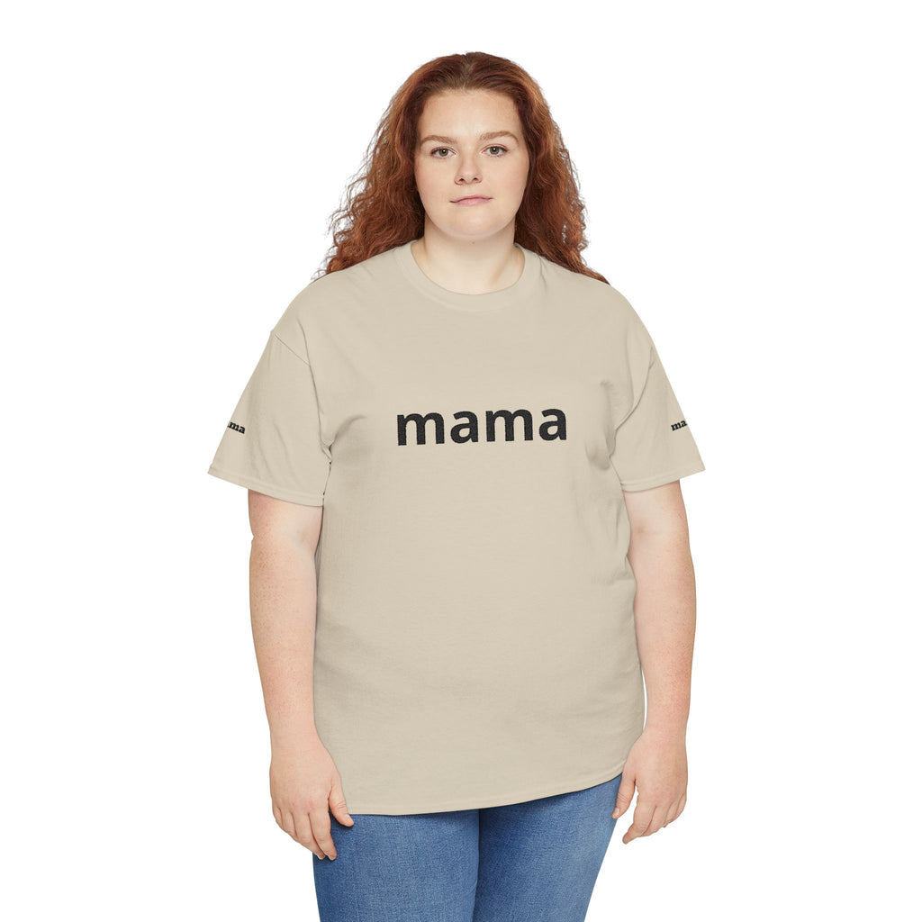Mama T-Shirt — Simple Floral Script Tee for Moms | Mother’s Day Gift