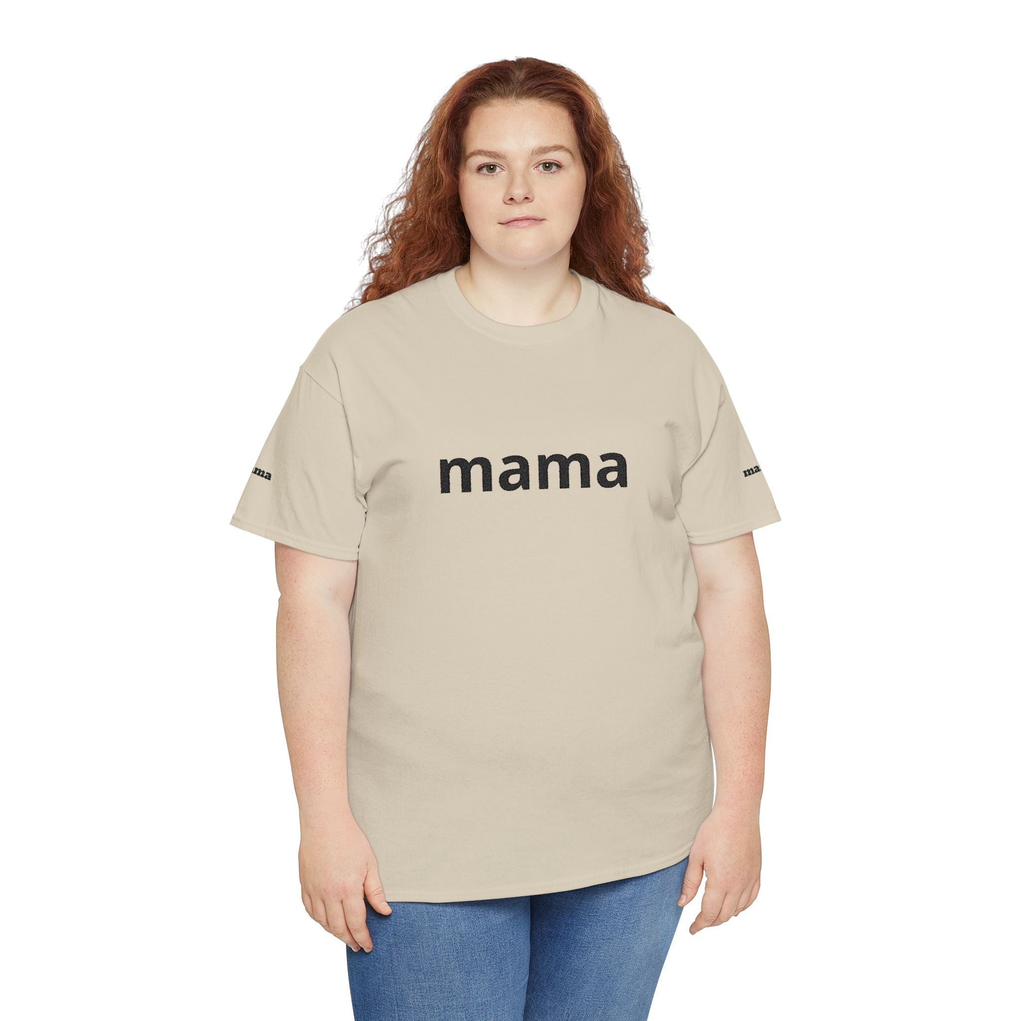 Mama T-Shirt — Simple Floral Script Tee for Moms | Mother’s Day Gift