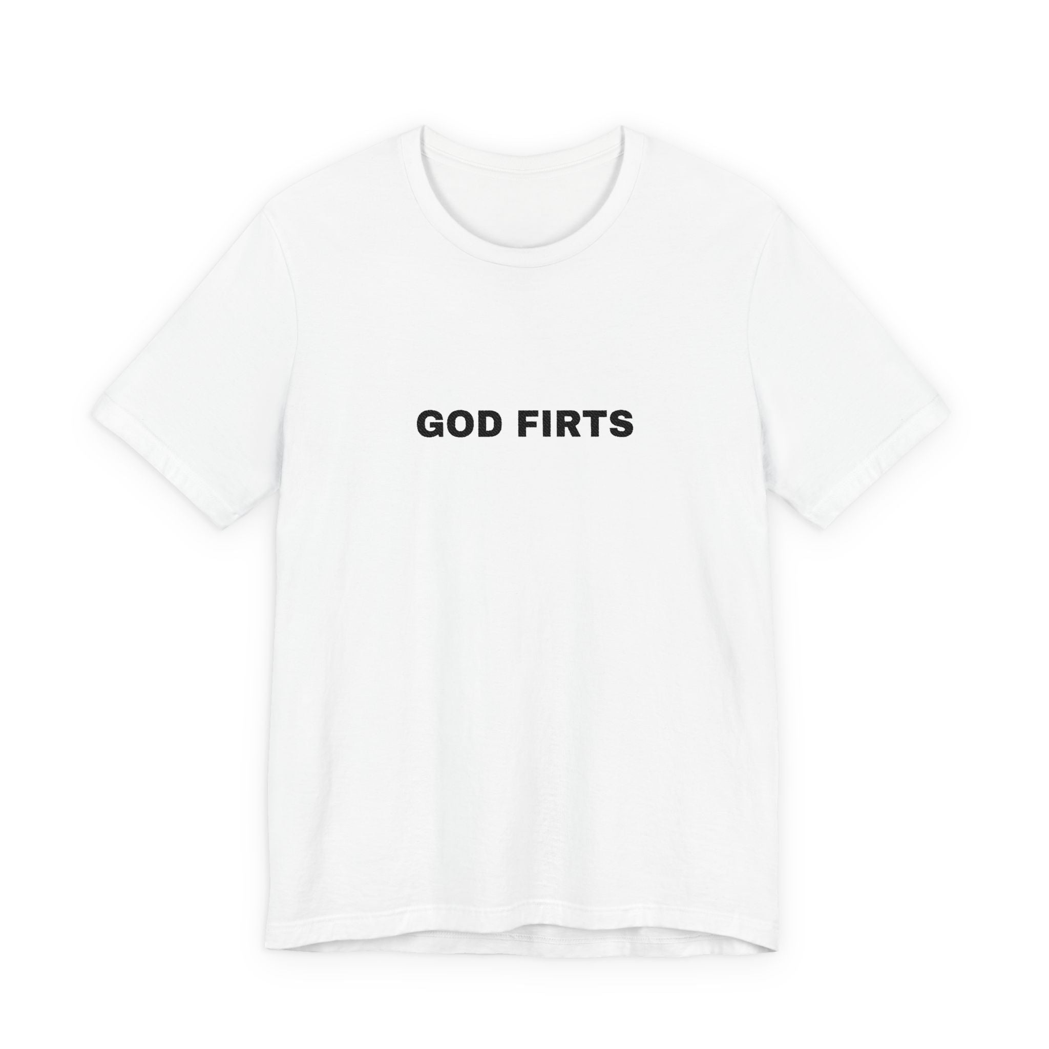 God First T-Shirt — Minimal Christian Faith Tee