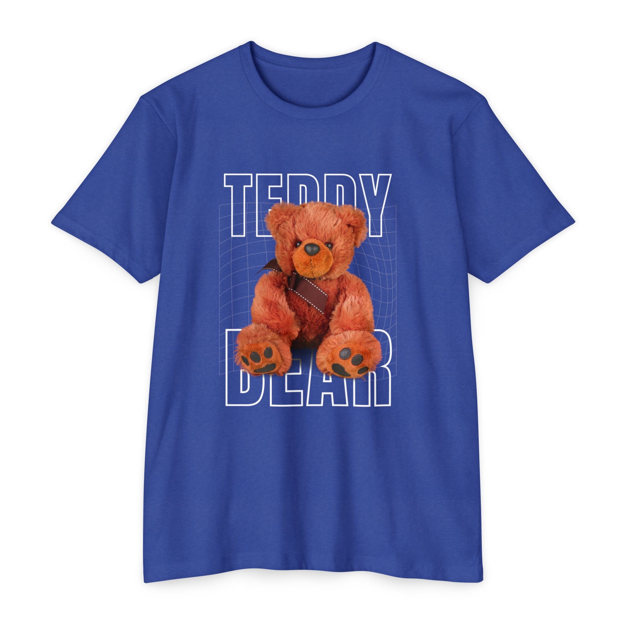 Teddy Bear Graphic T-Shirt — Vintage Plush Teddy Design