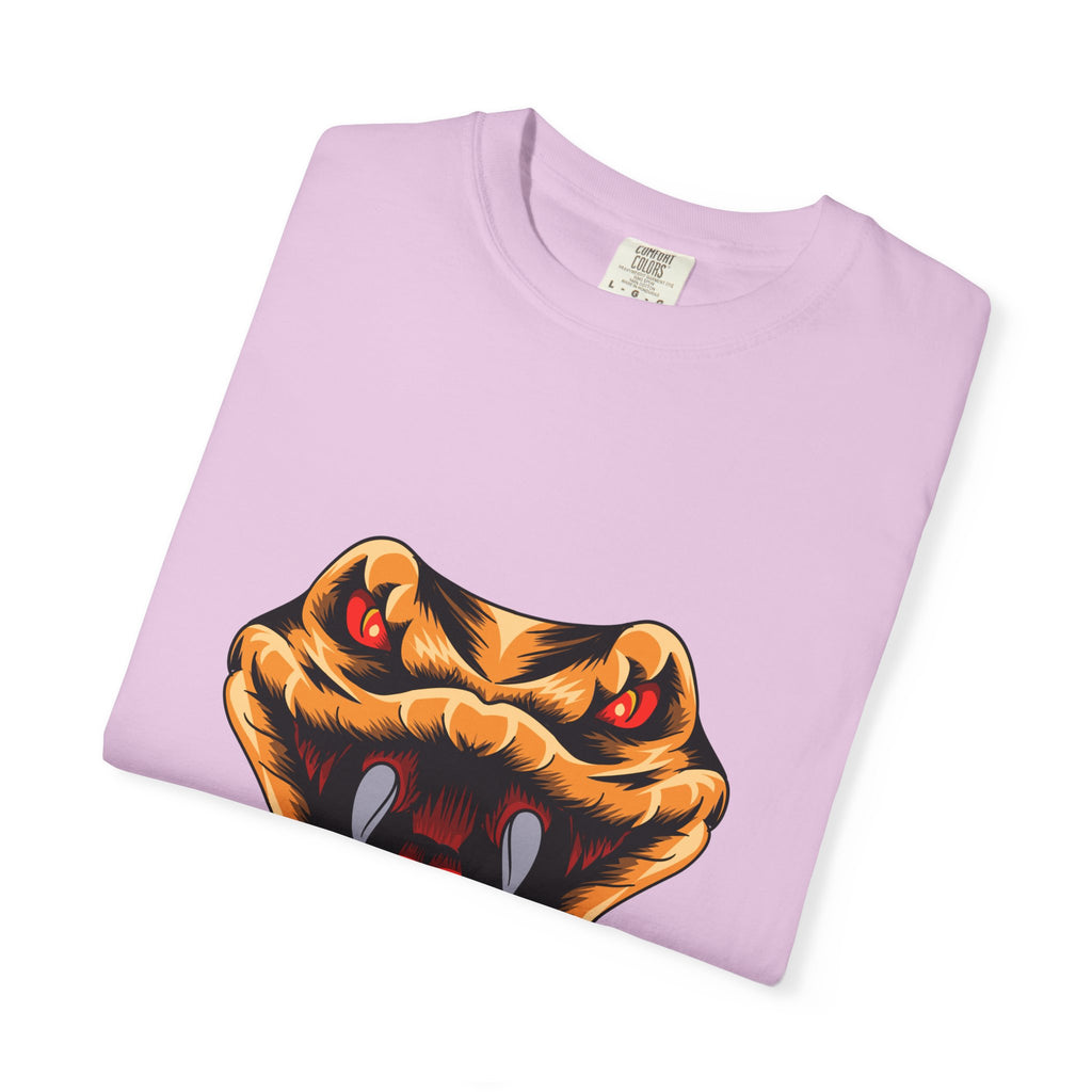 King of Snake T-Shirt — Bold Venom Snake Head Graphic Tee