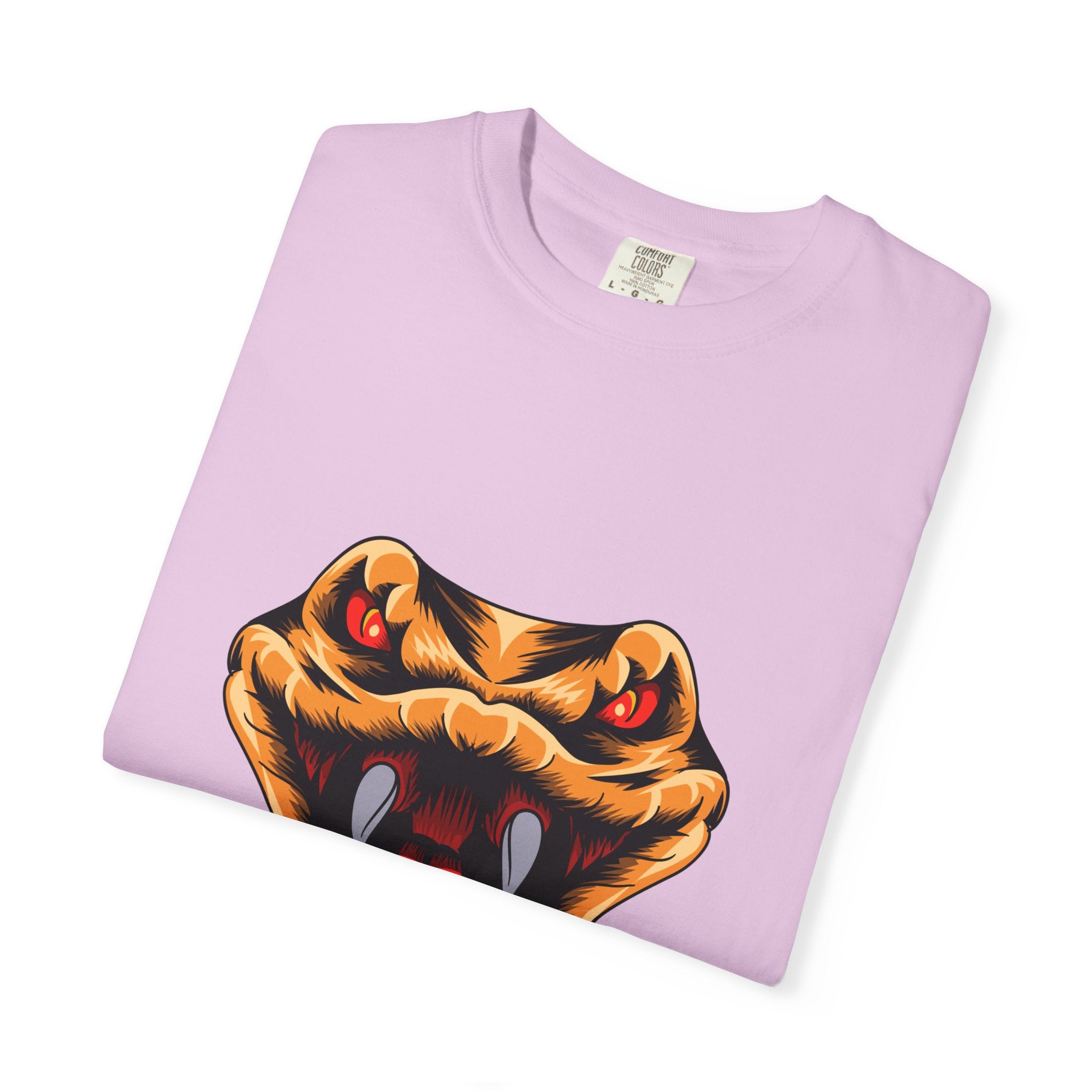 King of Snake T-Shirt — Bold Venom Snake Head Graphic Tee