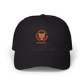 Dragon Emblem Dad Cap — Vintage Orange Floral Crest Hat