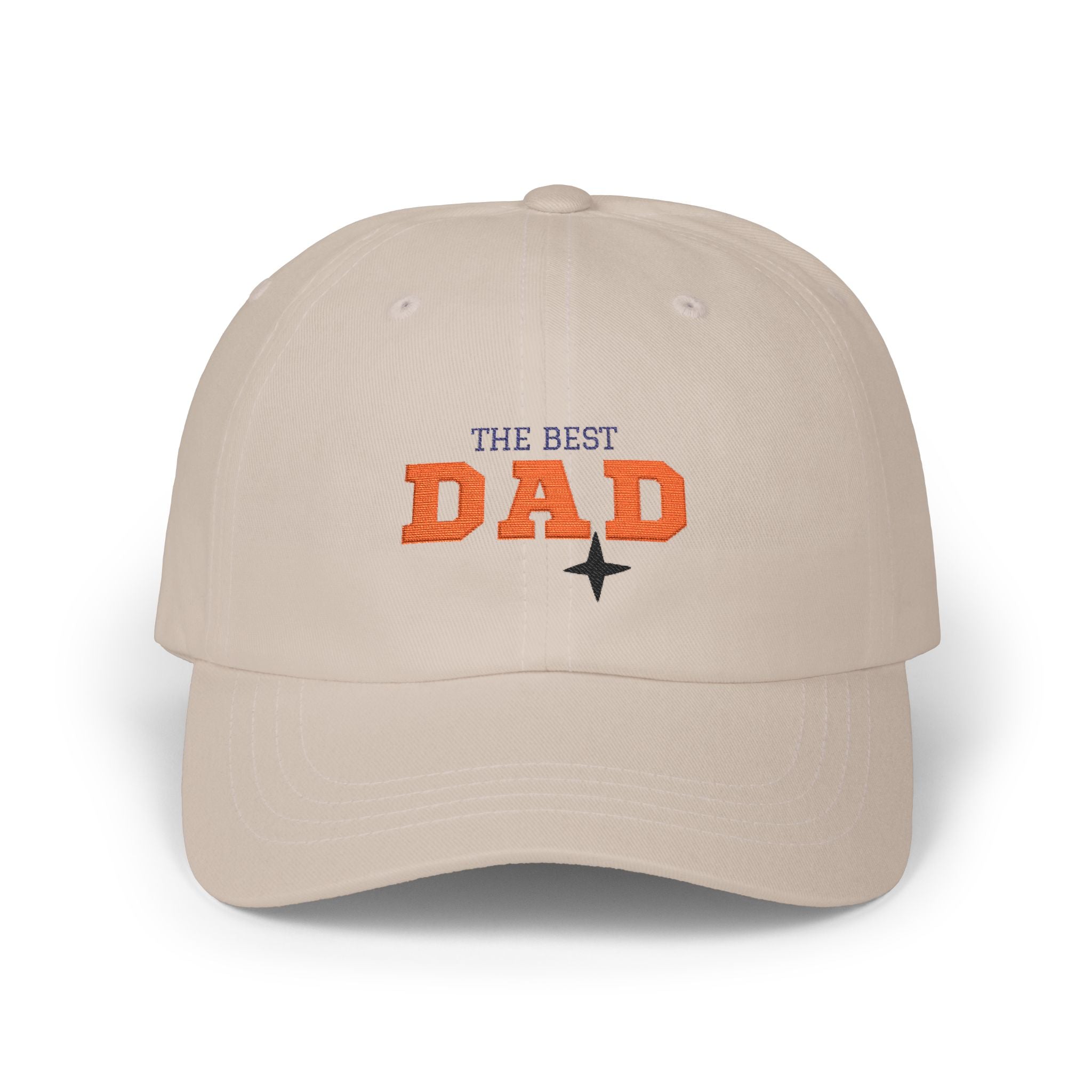 Best Dad Embroidered Cap — Classic Dad Hat for Father’s Day & Gifts