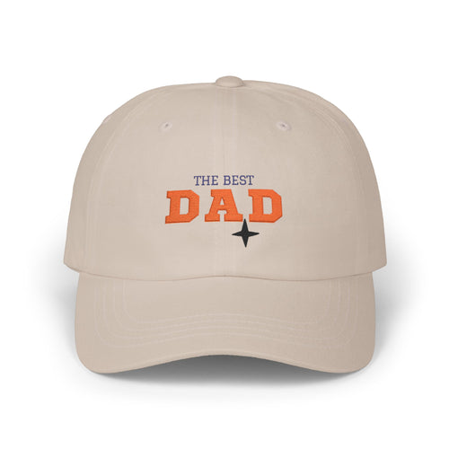 Best Dad Embroidered Cap — Classic Dad Hat for Father’s Day & Gifts
