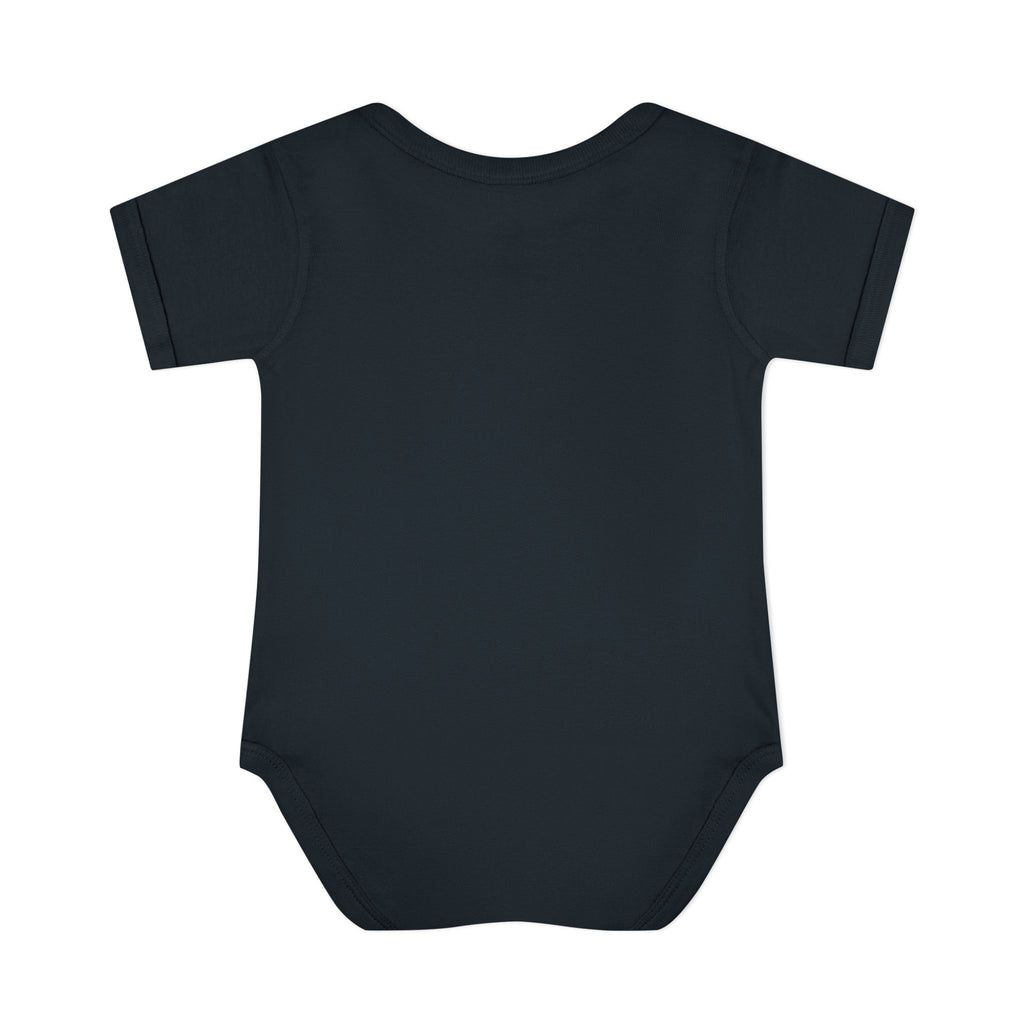 Baby Bodysuit - Cute Teddy Holding 'Love' Heart | Infant Valentine Onesie