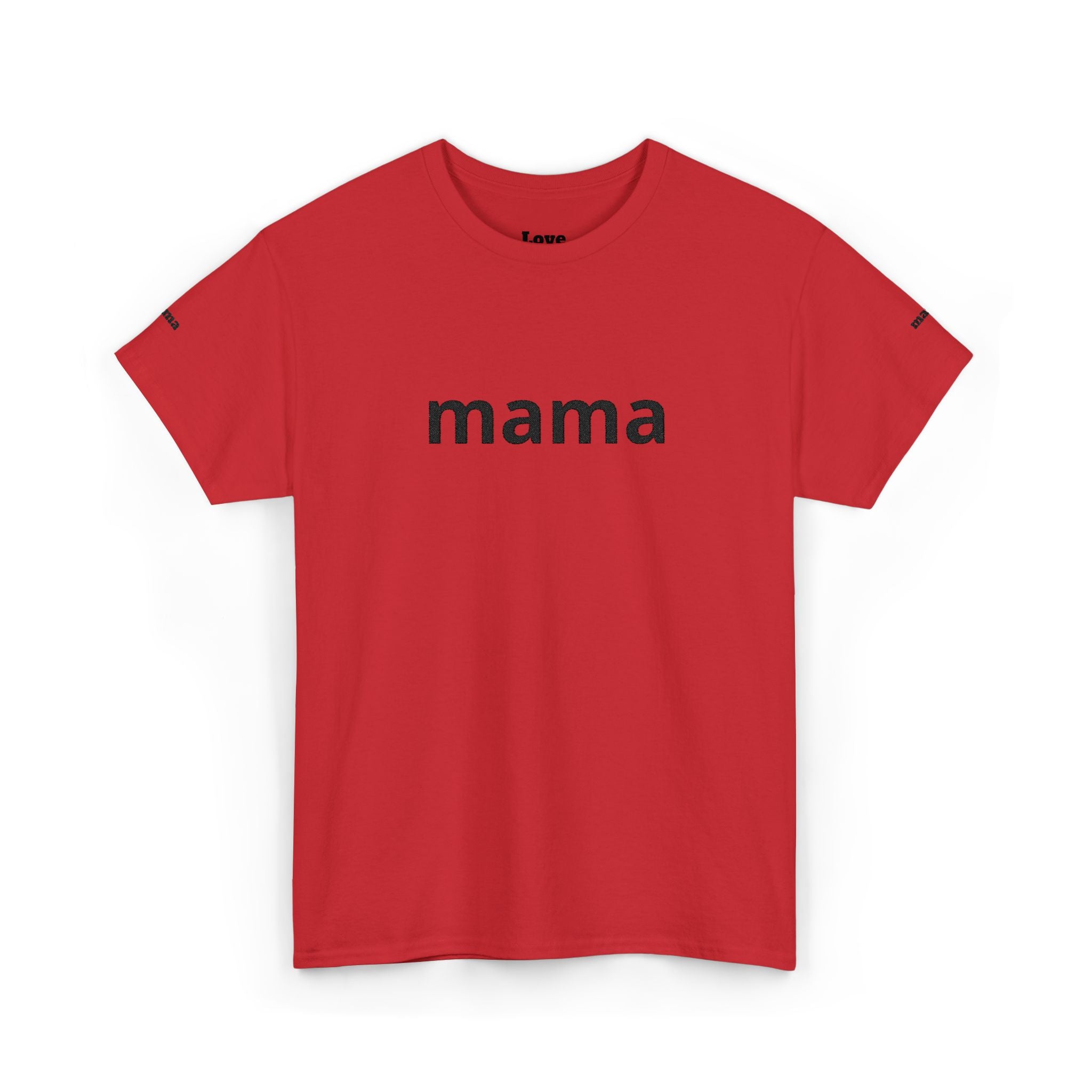 Mama T-Shirt — Simple Floral Script Tee for Moms | Mother’s Day Gift