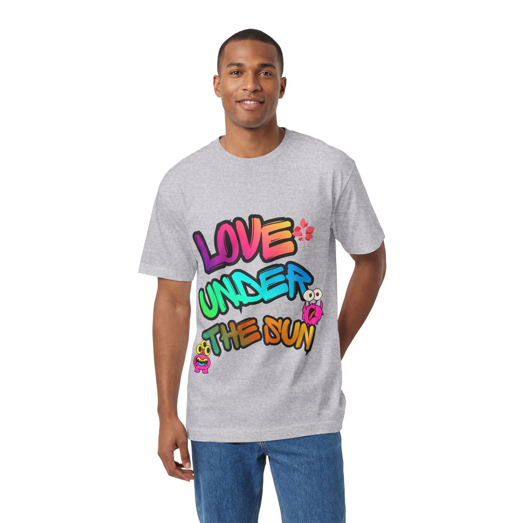 Love Under The Sun Graphic Tee — Colorful Retro Streetwear T-Shirt