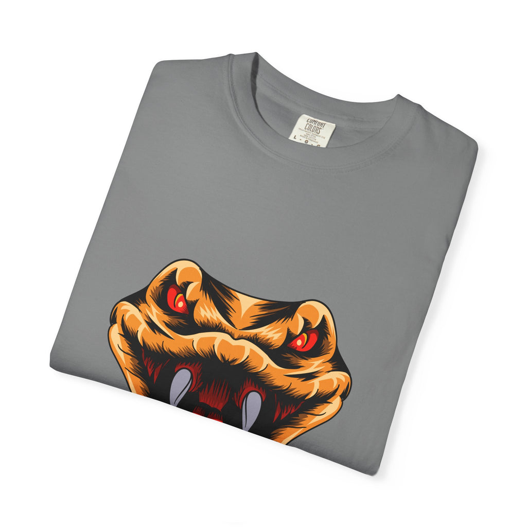 King of Snake T-Shirt — Bold Venom Snake Head Graphic Tee