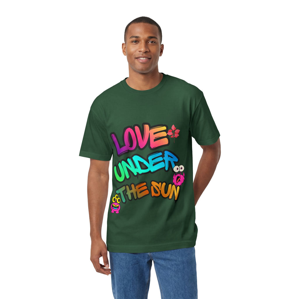 Love Under The Sun Graphic Tee — Colorful Retro Streetwear T-Shirt