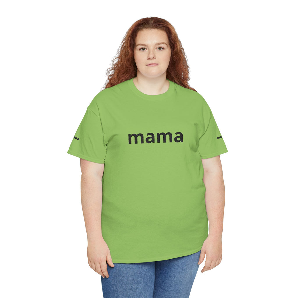 Mama T-Shirt — Simple Floral Script Tee for Moms | Mother’s Day Gift