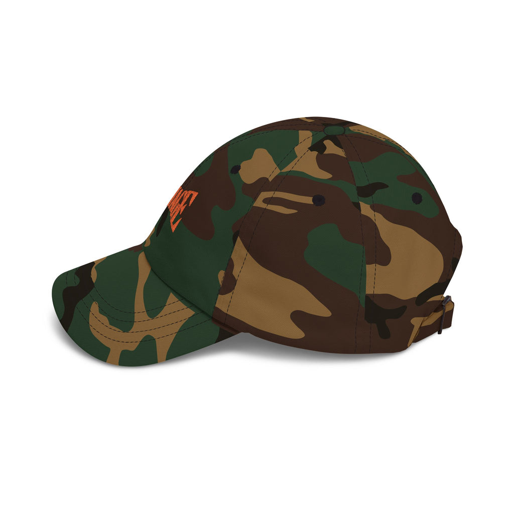 Savage Embroidered Dad Cap - White Casual Baseball Hat