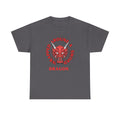 Dragon Tee — 'Wrapped Around a Sword' Red Dragon Graphic T-Shirt