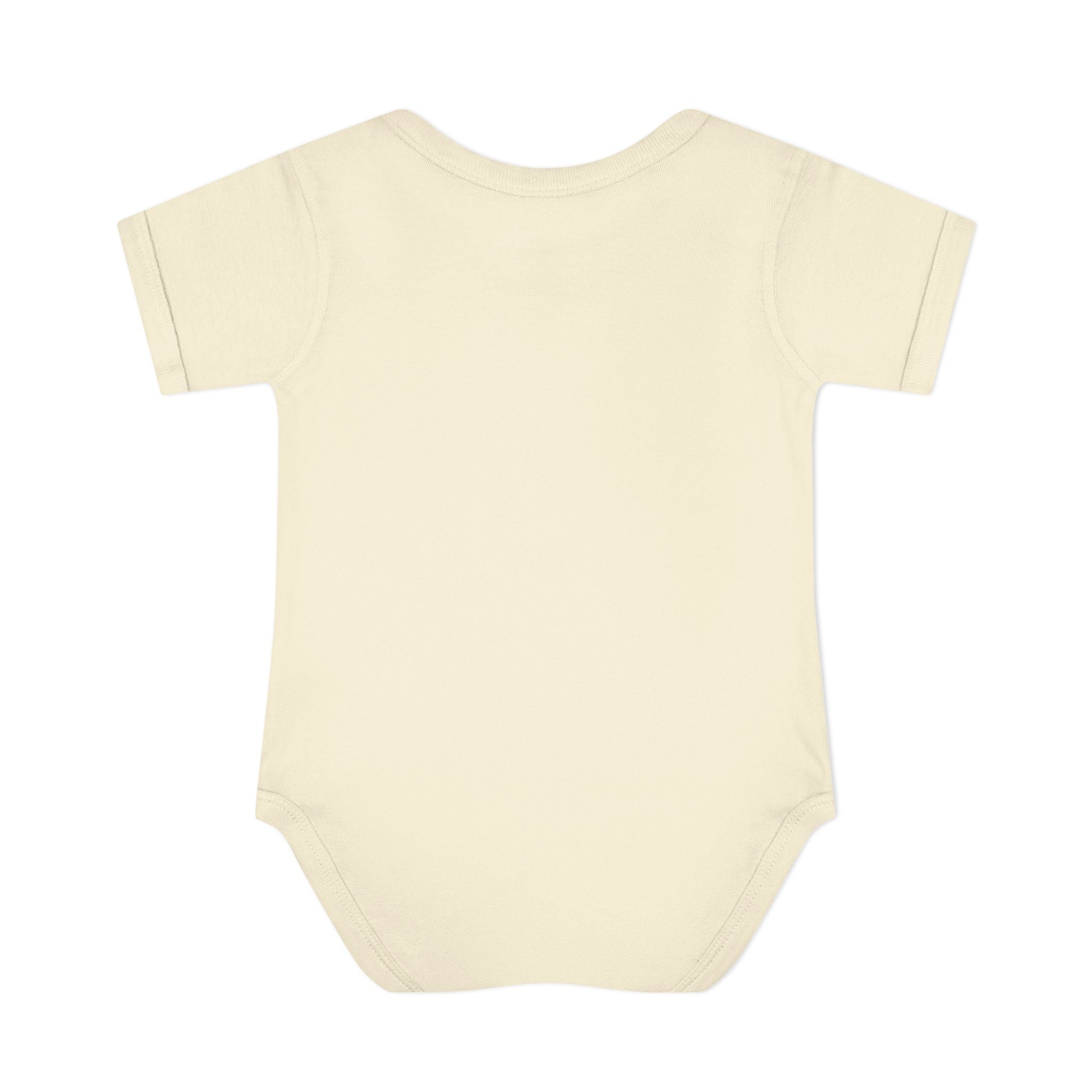 Baby Bodysuit - Cute Teddy Holding 'Love' Heart | Infant Valentine Onesie
