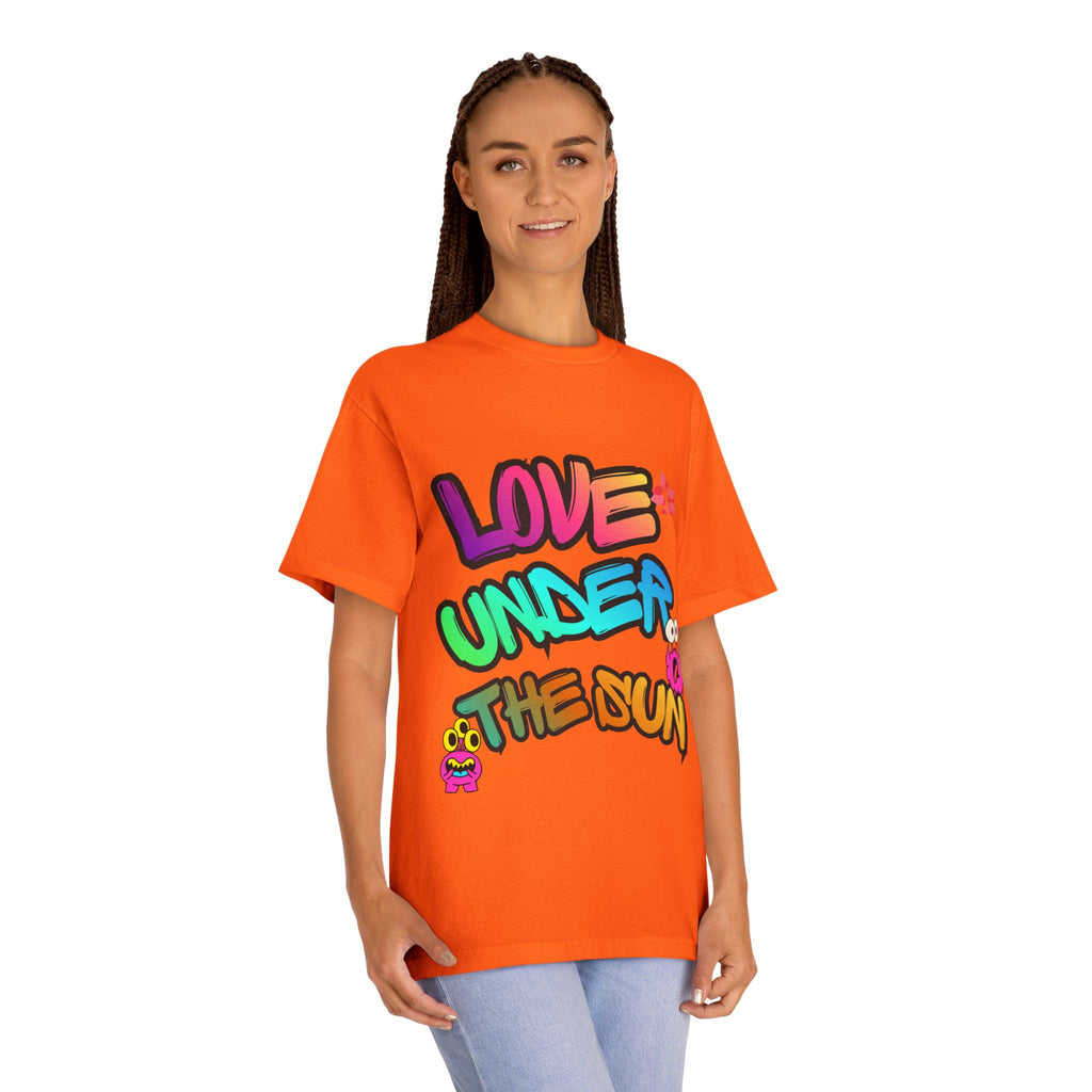 Love Under The Sun Graphic Tee — Colorful Retro Streetwear T-Shirt
