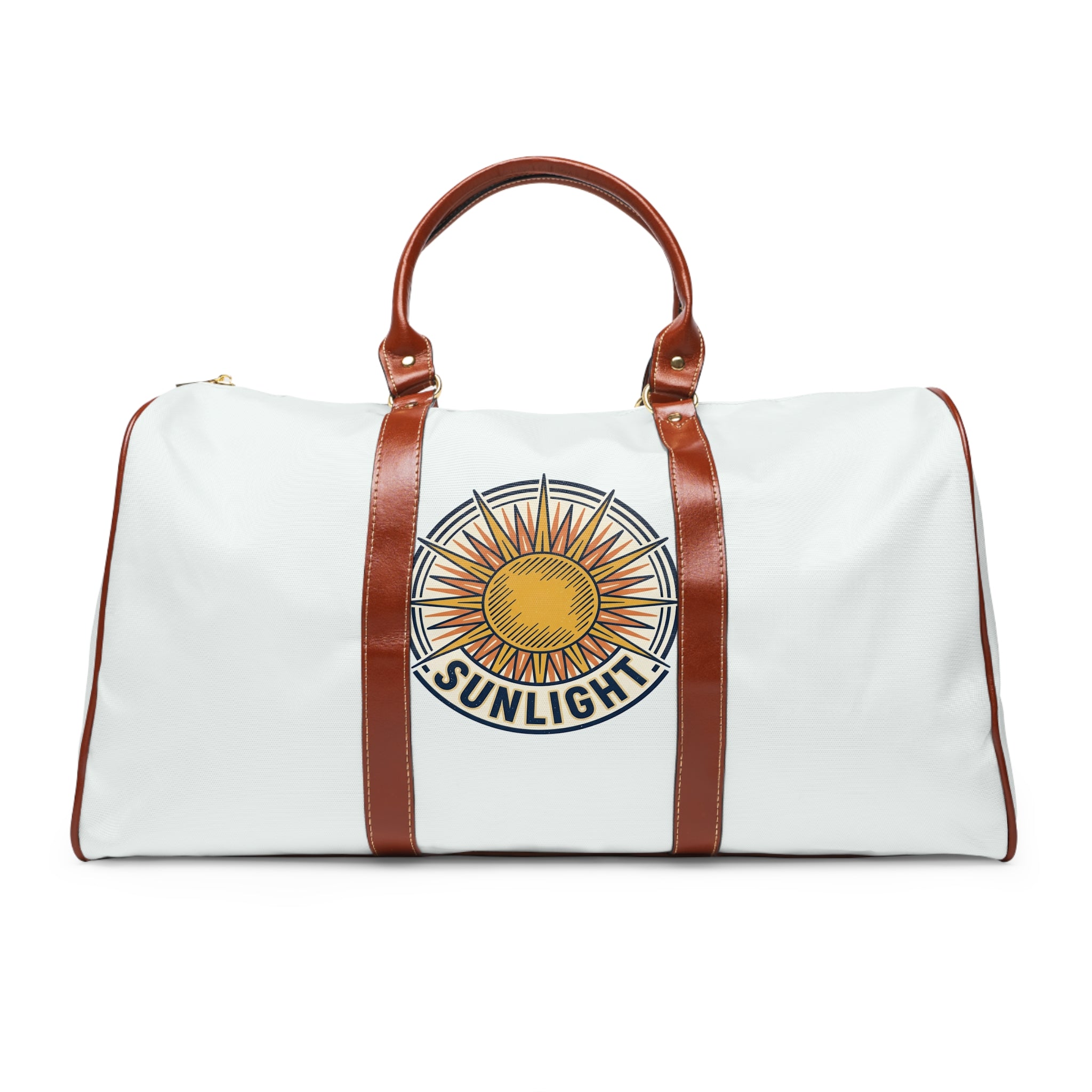 Sunlight Retro Sun Waterproof Travel Bag – Durable Weekender Duffel