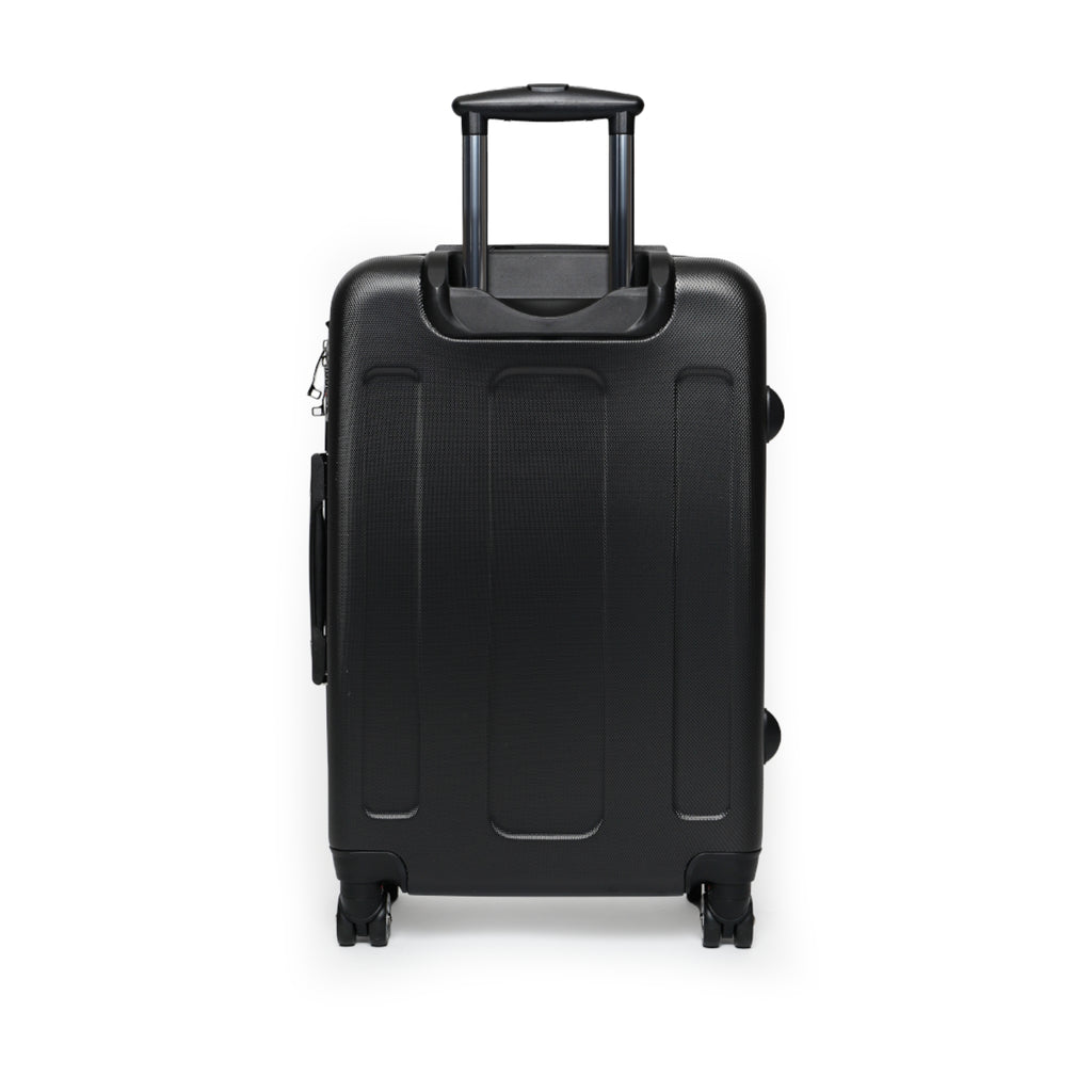 Suitcase – 'Lost in Paradise' Tropical Carry-On Luggage Sticker Design