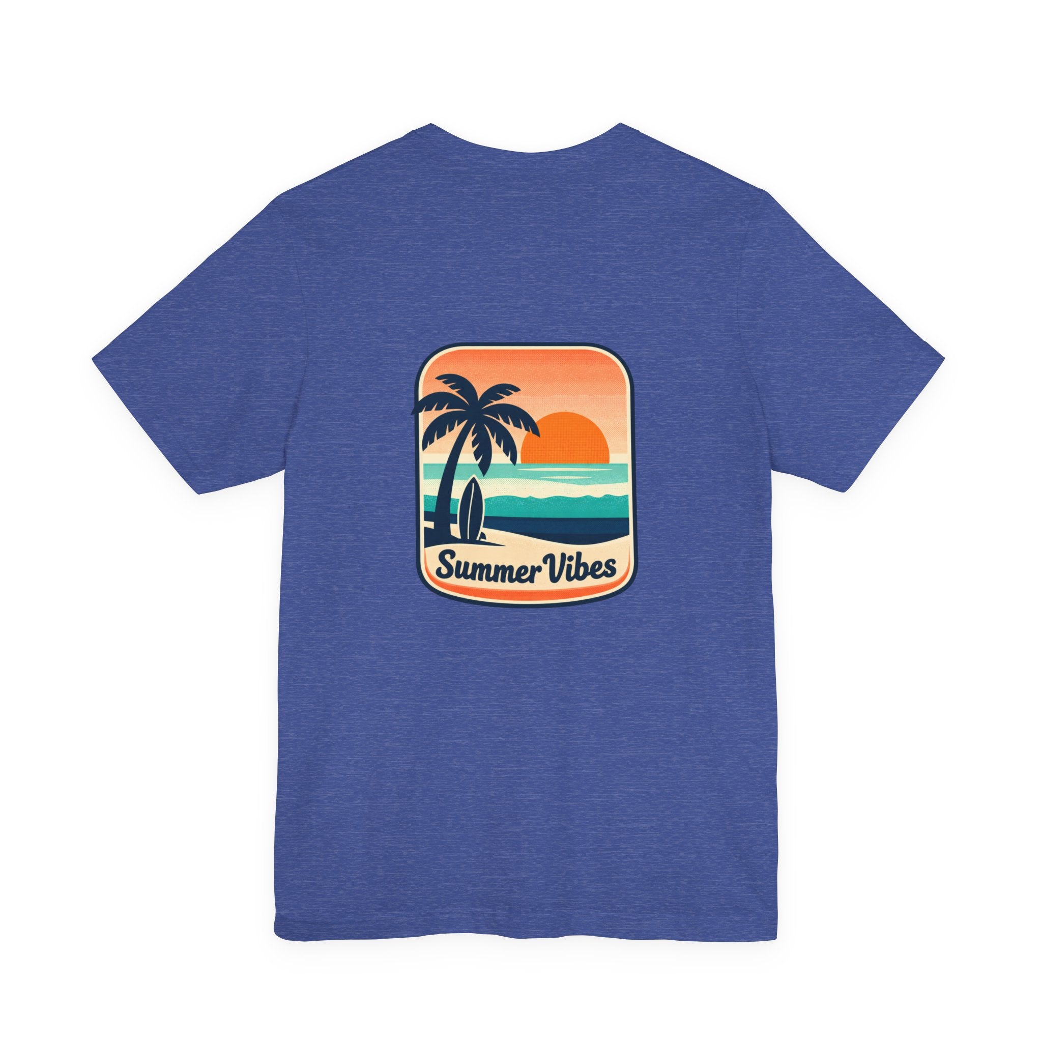 Summer Vibes Beach T-Shirt - "Summer Is My Happy Place" Graphic Tee