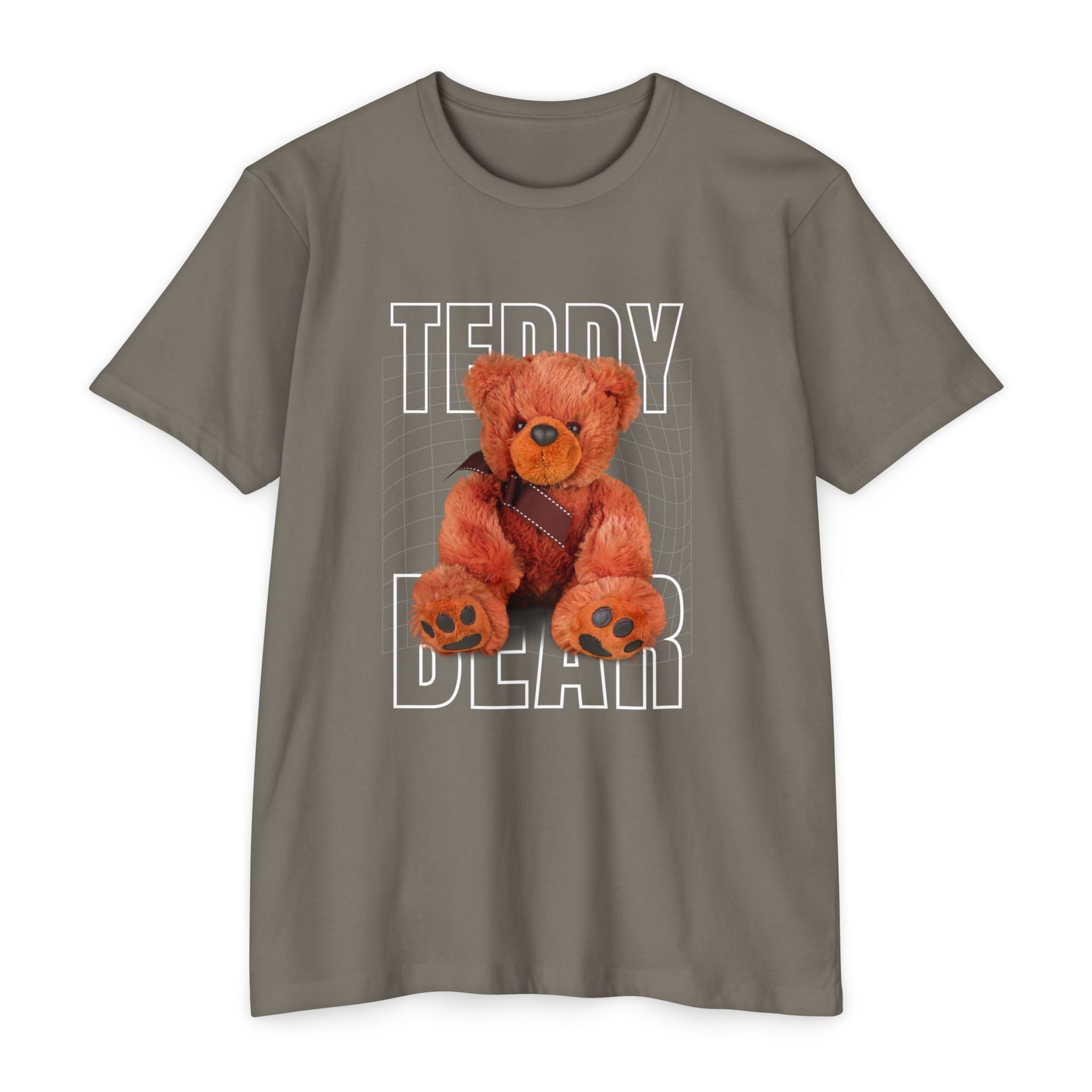 Teddy Bear Graphic T-Shirt — Vintage Plush Teddy Design