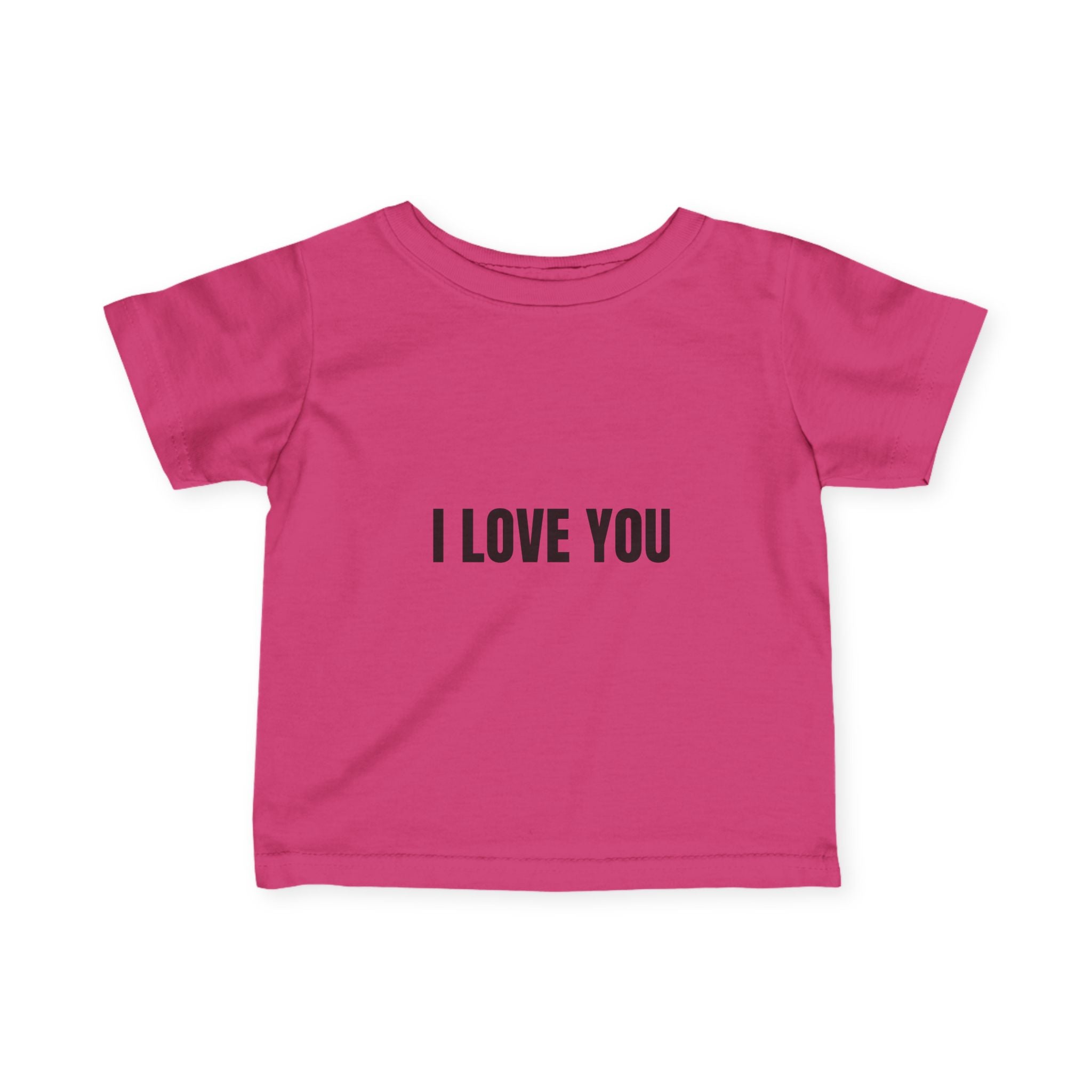 Infant Tee "I Love You" – Cute Minimal Baby Shirt for Newborns & Gifts
