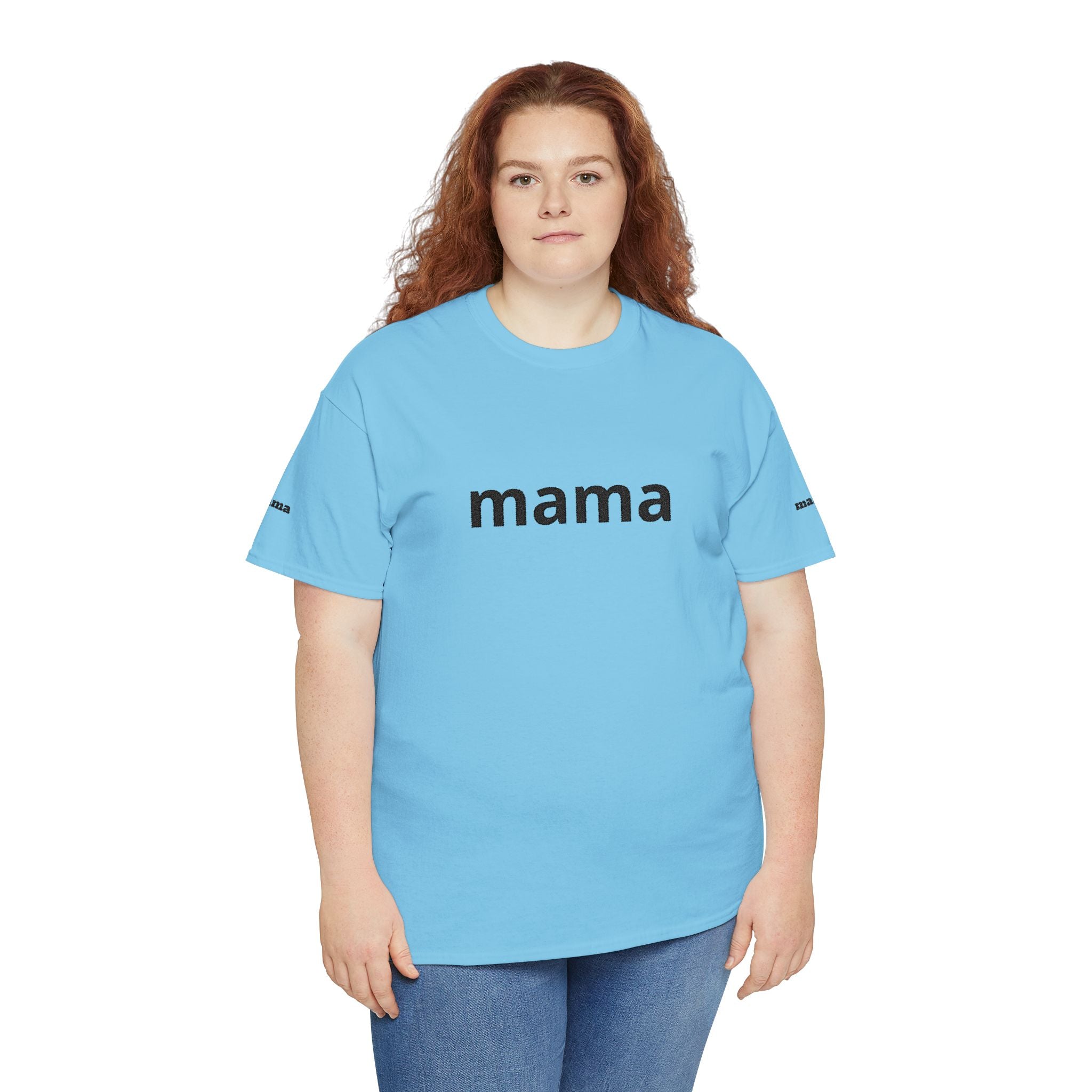 Mama T-Shirt — Simple Floral Script Tee for Moms | Mother’s Day Gift