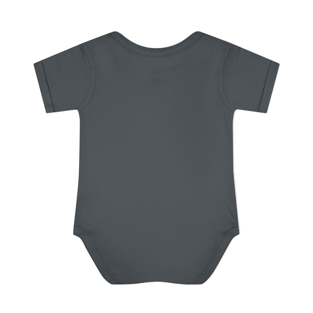 Baby Bodysuit - Cute Teddy Holding 'Love' Heart | Infant Valentine Onesie