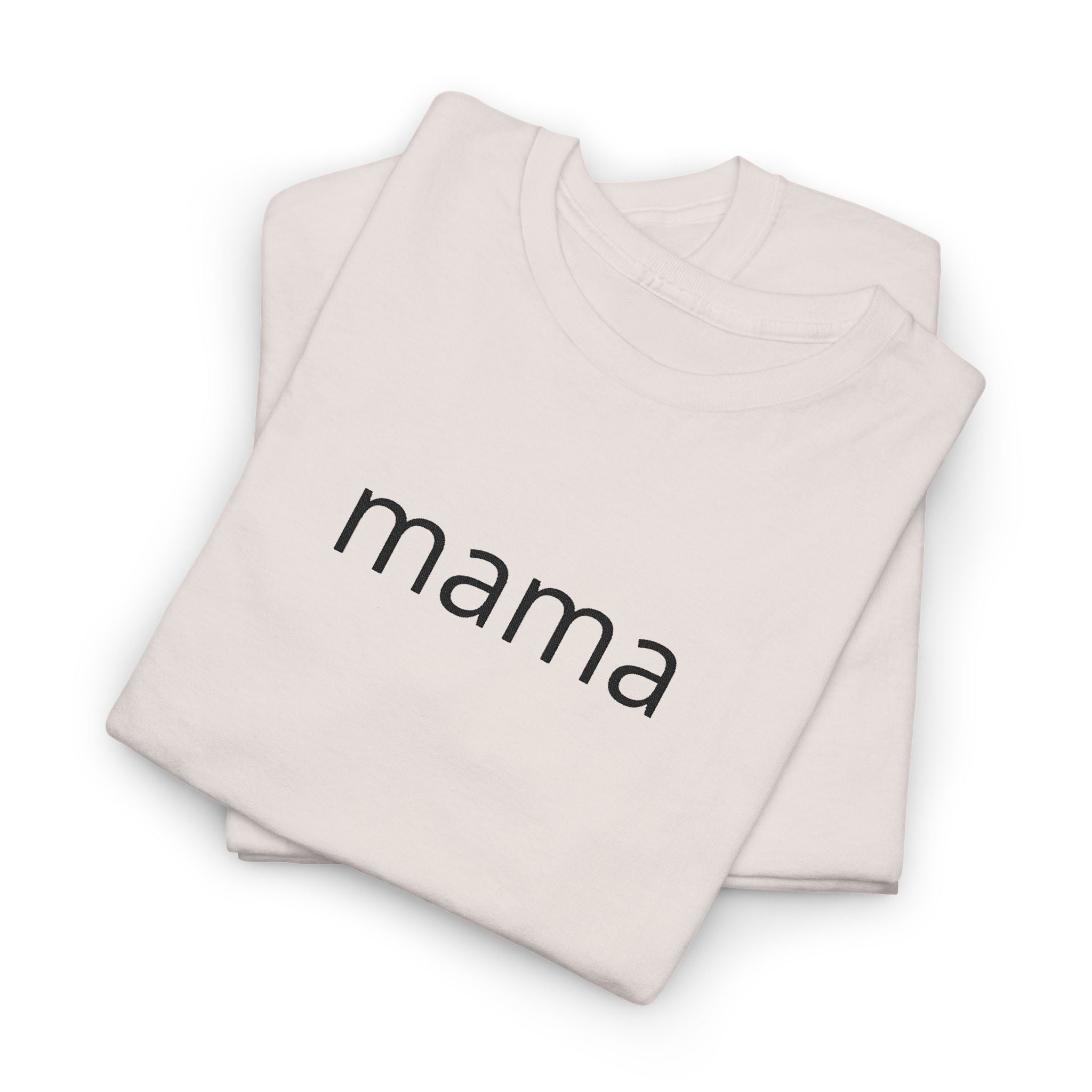 Mama T-Shirt — Simple Floral Script Tee for Moms | Mother’s Day Gift