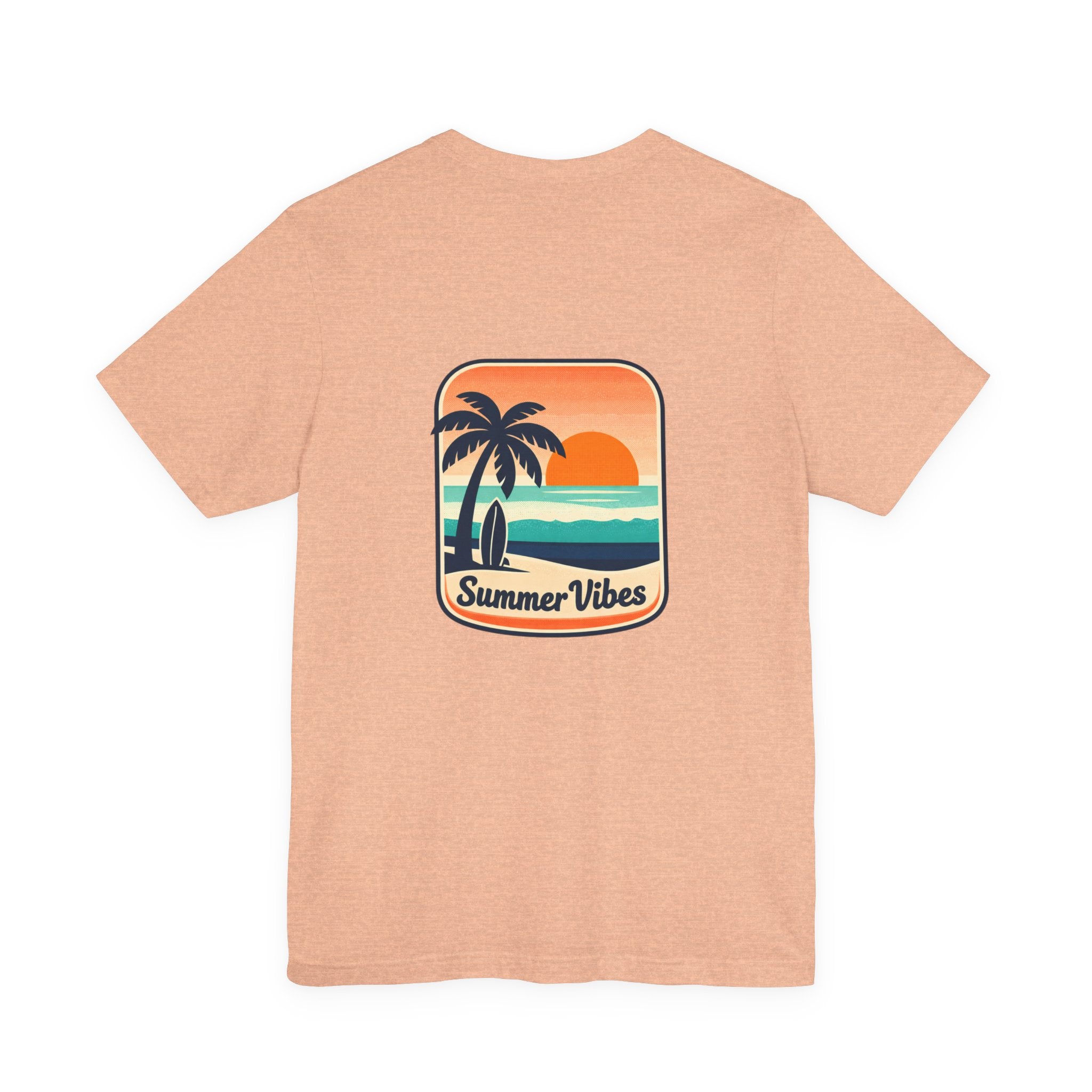 Summer Vibes Beach T-Shirt - "Summer Is My Happy Place" Graphic Tee