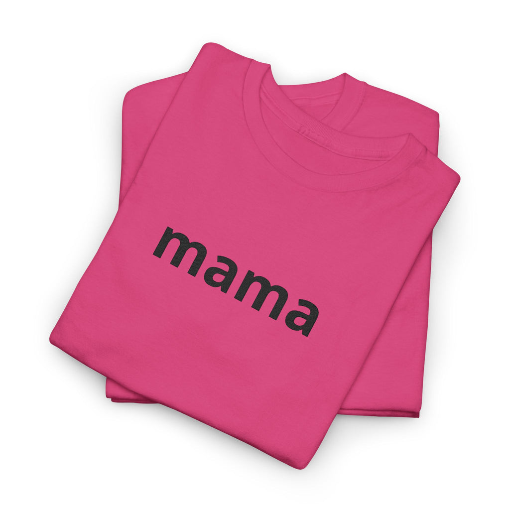 Mama T-Shirt — Simple Floral Script Tee for Moms | Mother’s Day Gift