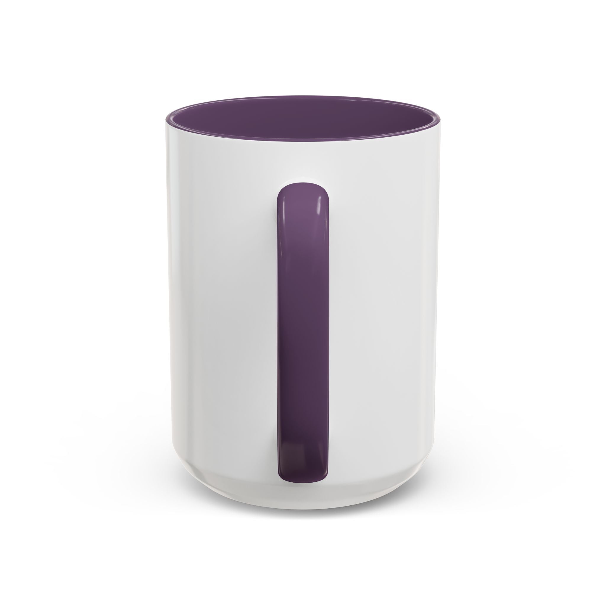 Love Heart Accent Mug – Red Heart with "LOVE" Banner, Valentine's Day Coffee Cup