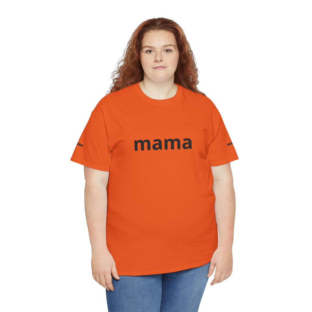 Mama T-Shirt — Simple Floral Script Tee for Moms | Mother’s Day Gift