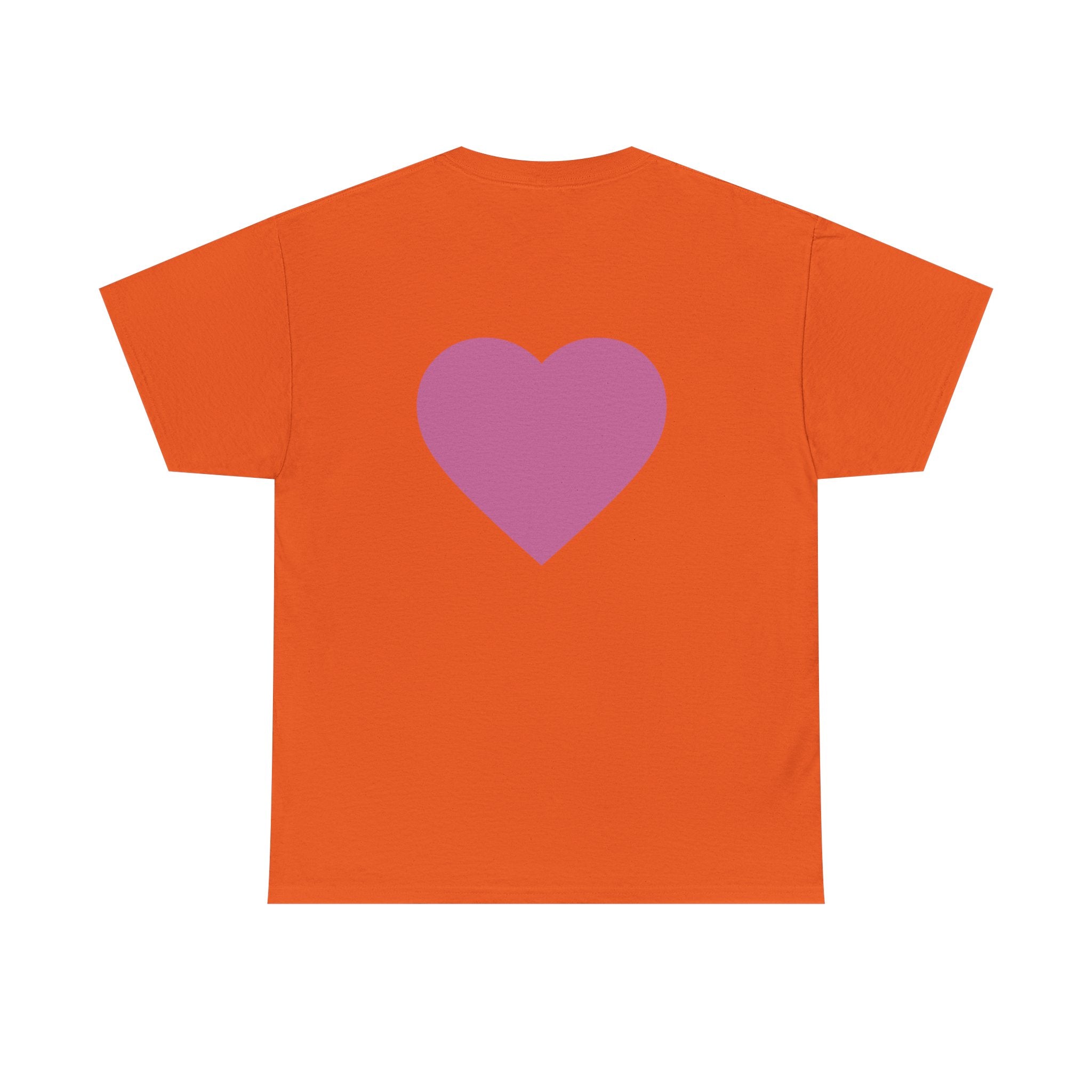 Best Mom Ever T-Shirt — Gradient Block Text Tee with Back Heart