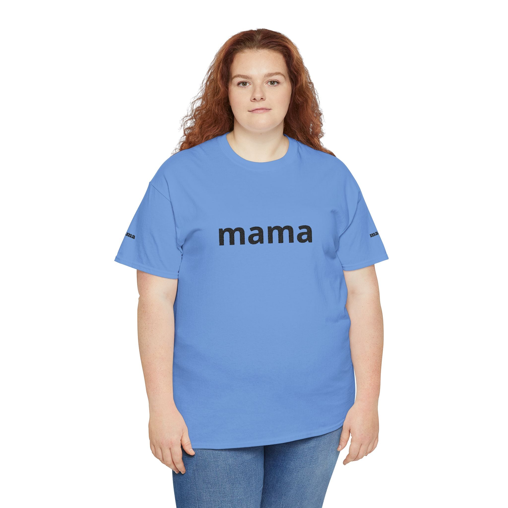 Mama T-Shirt — Simple Floral Script Tee for Moms | Mother’s Day Gift