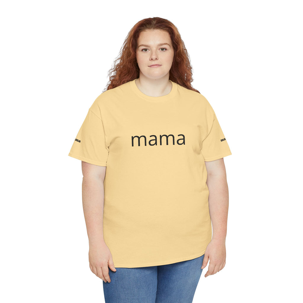 Mama T-Shirt — Simple Floral Script Tee for Moms | Mother’s Day Gift