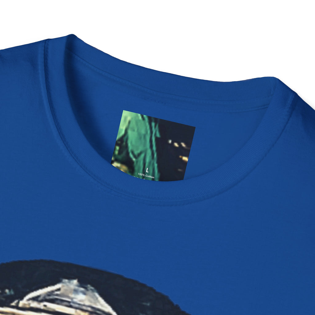 Alien Abduction Graphic T-Shirt — Retro UFO & Planets Space Tee