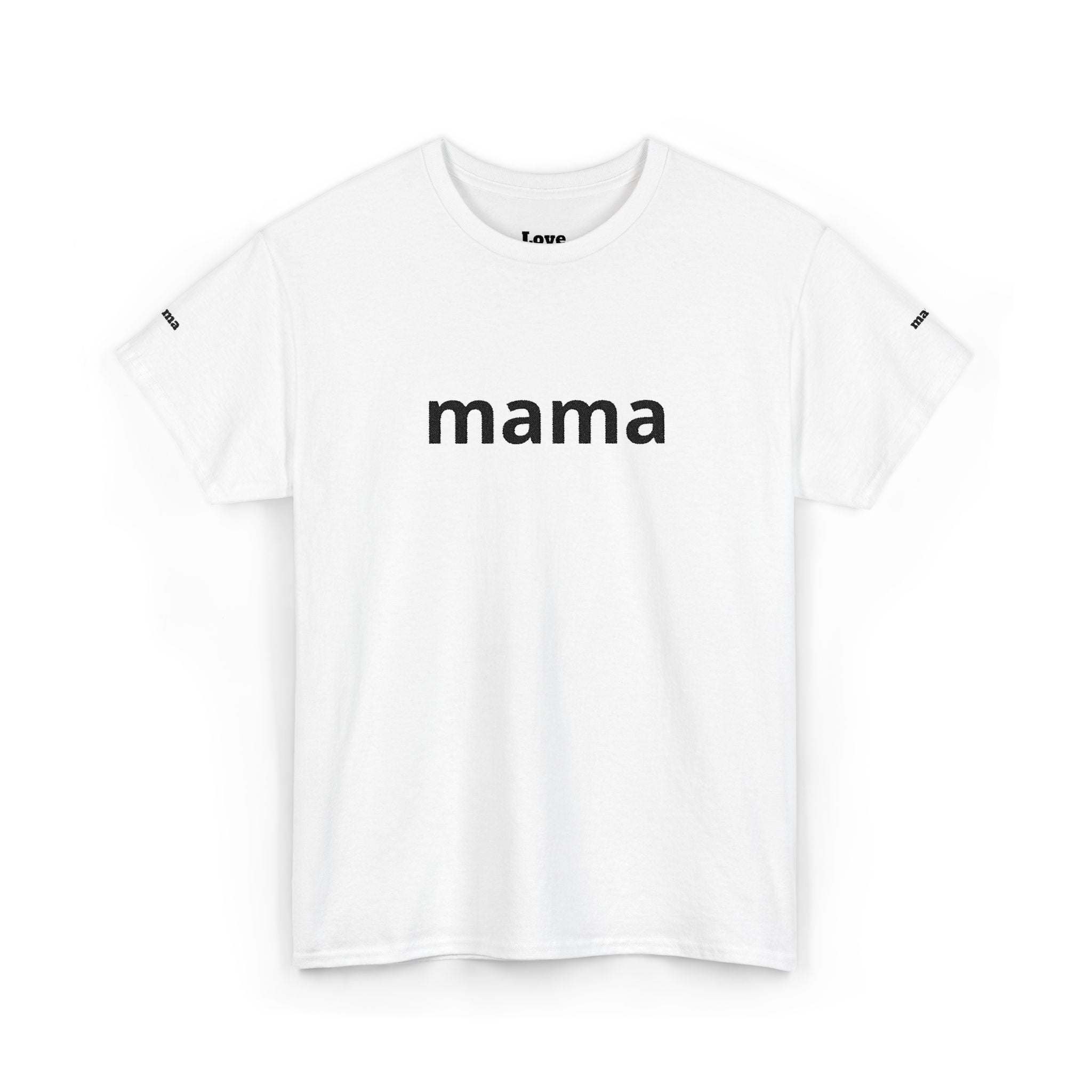 Mama T-Shirt — Simple Floral Script Tee for Moms | Mother’s Day Gift