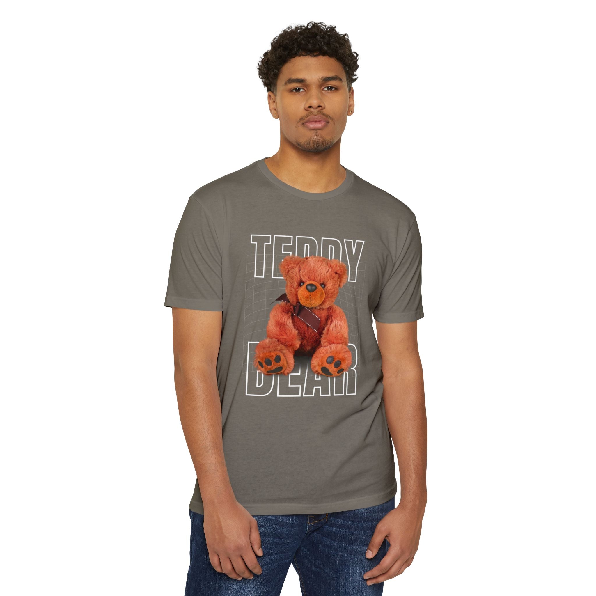 Teddy Bear Graphic T-Shirt — Vintage Plush Teddy Design