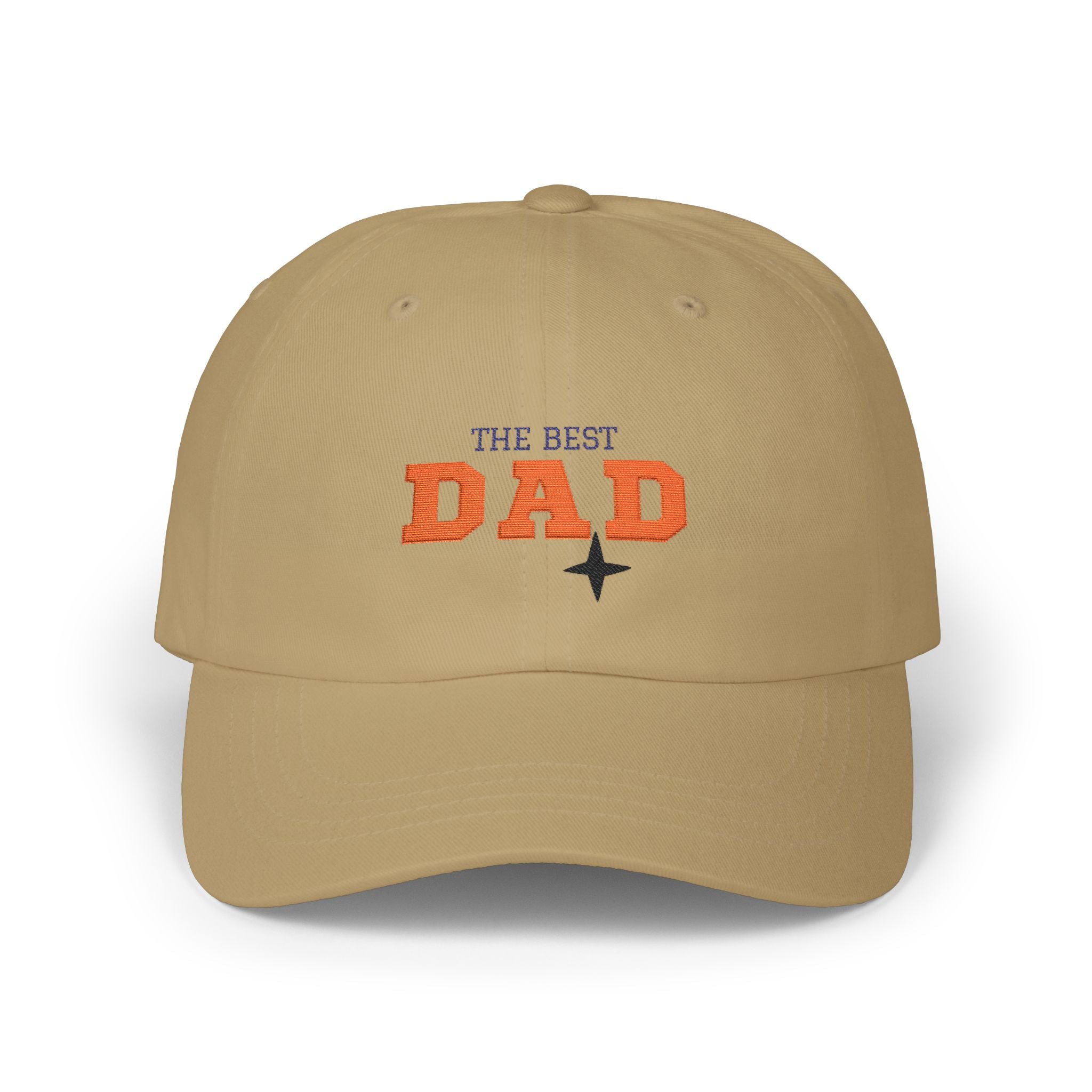 Best Dad Embroidered Cap — Classic Dad Hat for Father’s Day & Gifts
